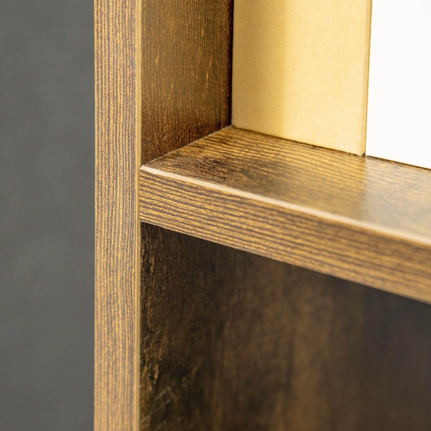 HOMCOM Rustic Brown Bookshelf with 6 Compartments - ALL4U RETAILER LTD