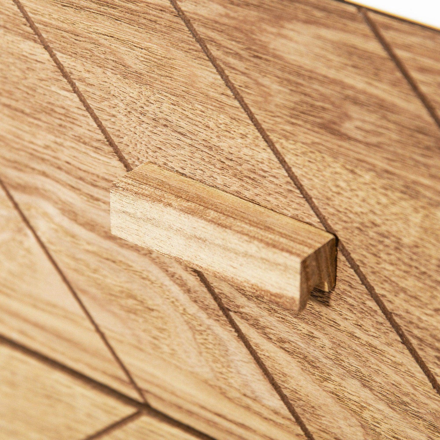 HOMCOM Set of 2 Natural Wood Bedside Tables with Pine Legs - ALL4U RETAILER LTD