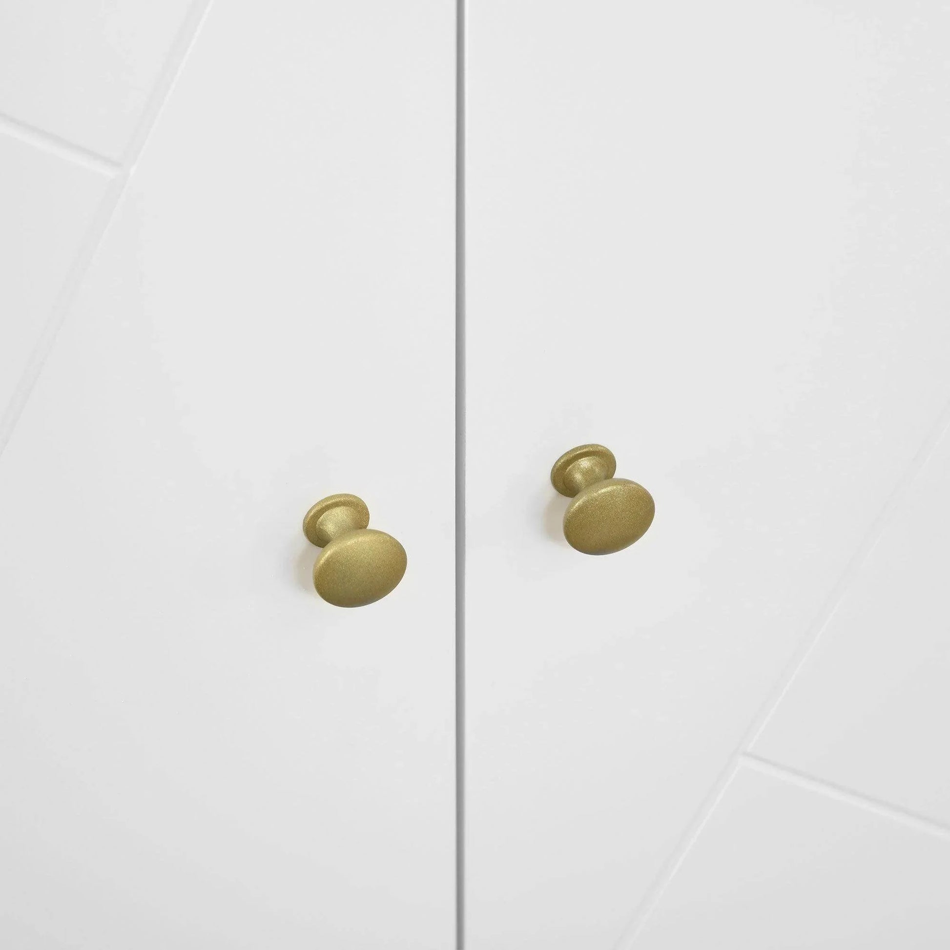 HOMCOM Slim White Storage Cabinet with Hairpin Legs - ALL4U RETAILER LTD