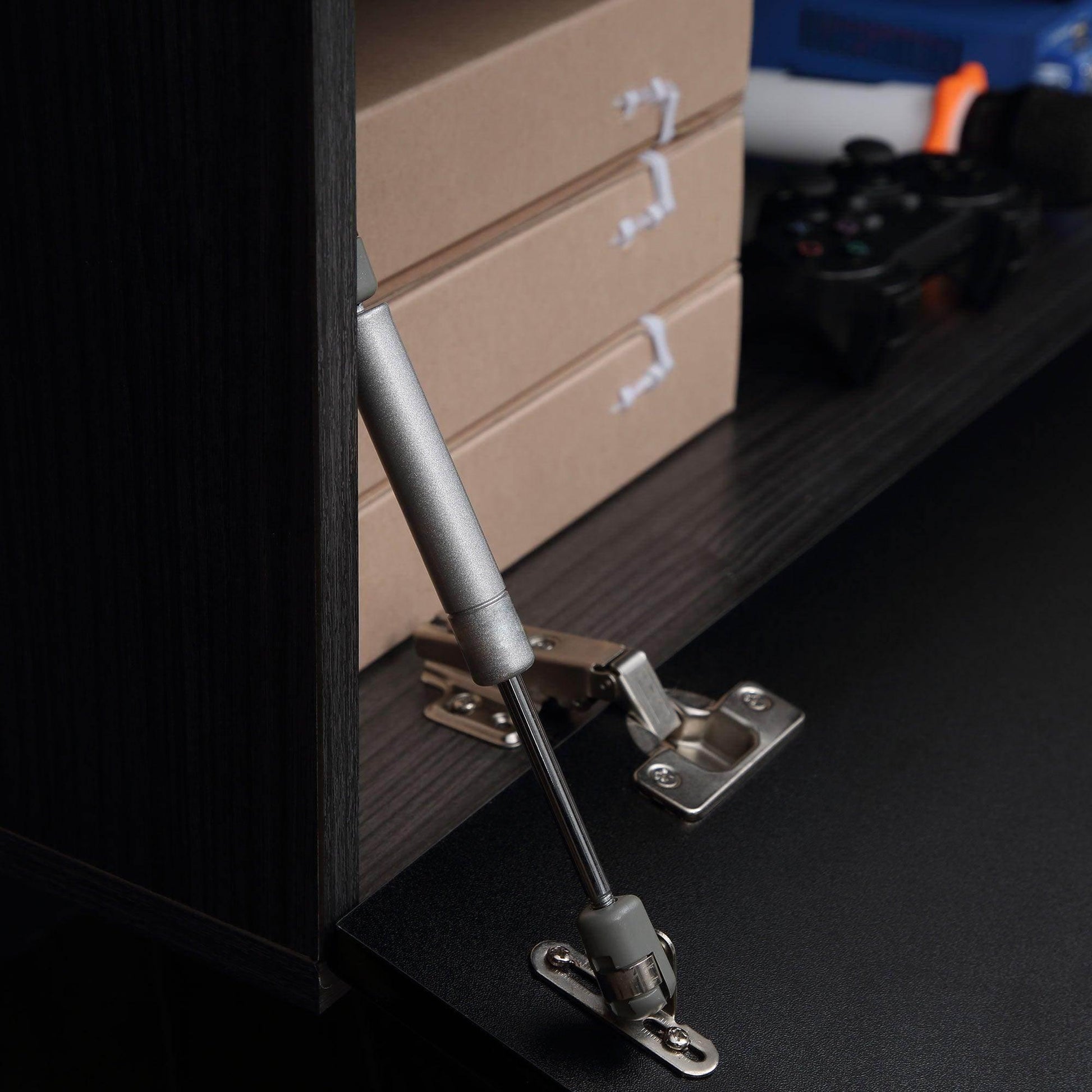 HOMCOM TV Stand for 70 TVs - Wall-Mounted Storage Console - ALL4U RETAILER LTD