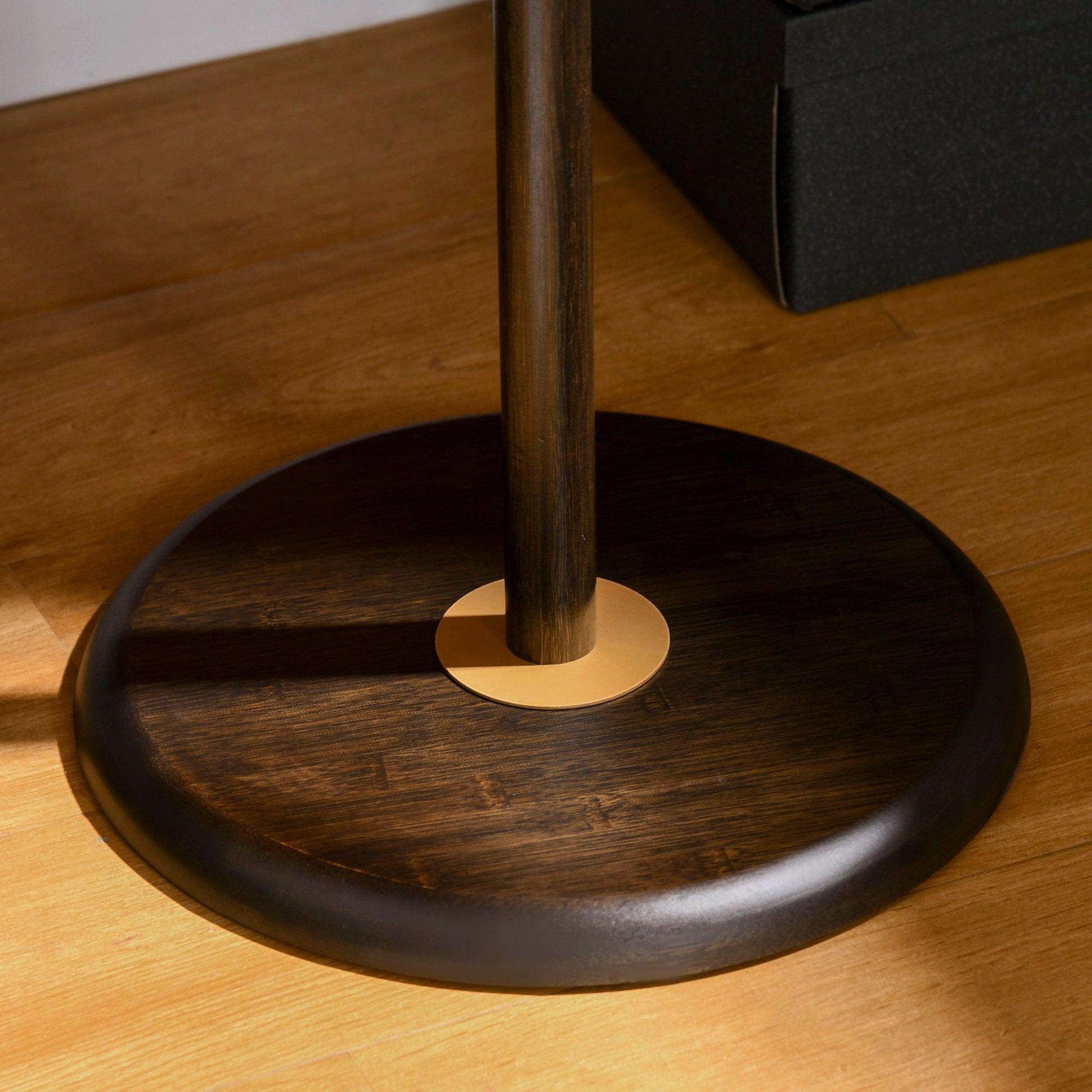 HOMCOM Vintage Coat Rack Stand with 6 Hooks - Walnut - ALL4U RETAILER LTD