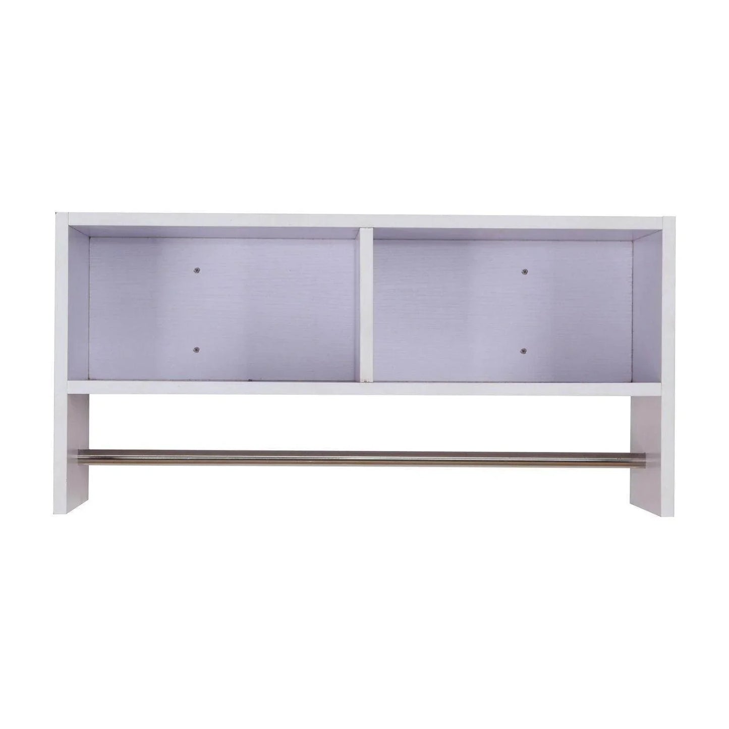 HOMCOM Wall Mount Coat Hook - White - ALL4U RETAILER LTD