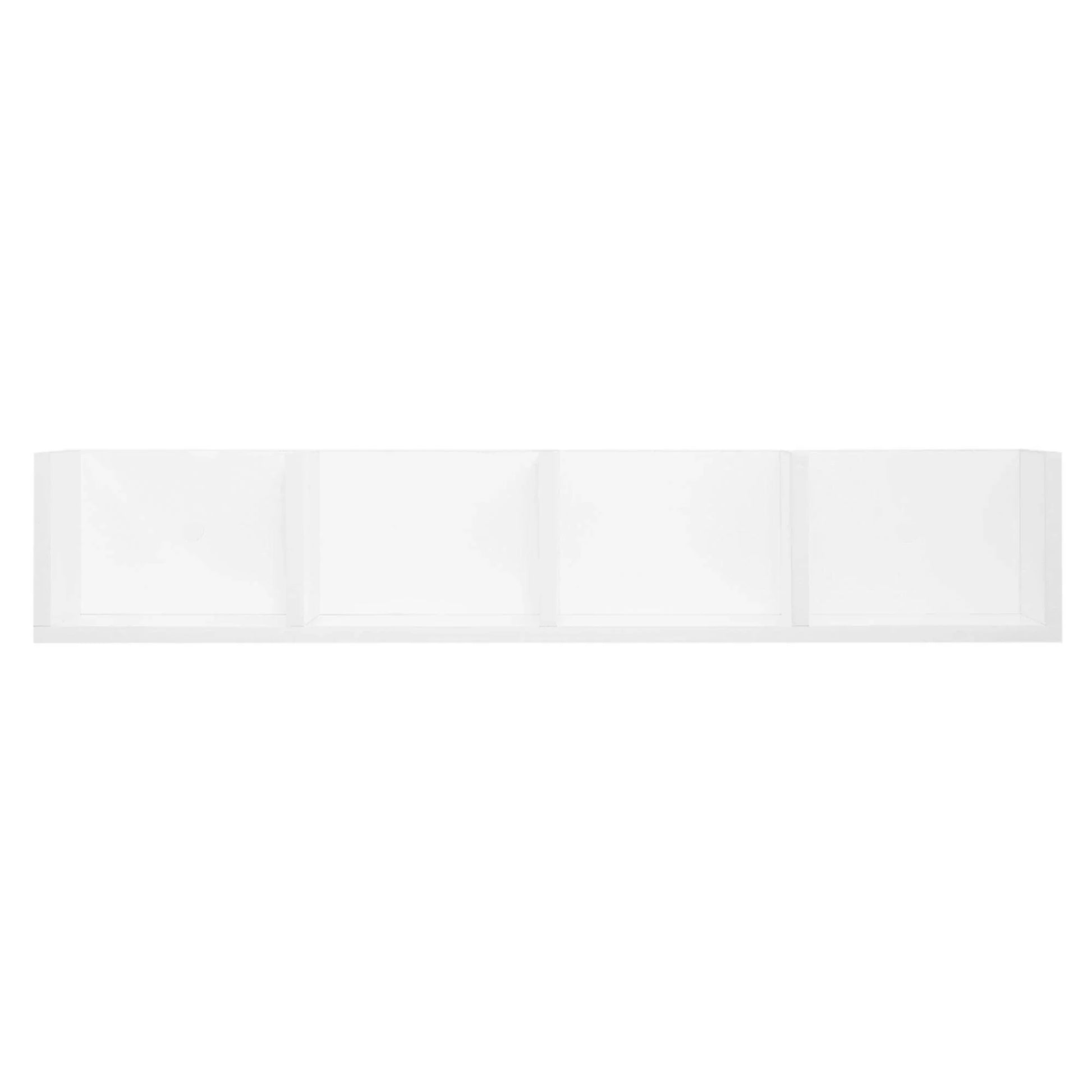 HOMCOM Wall Mount Media Storage Organiser - ALL4U RETAILER LTD