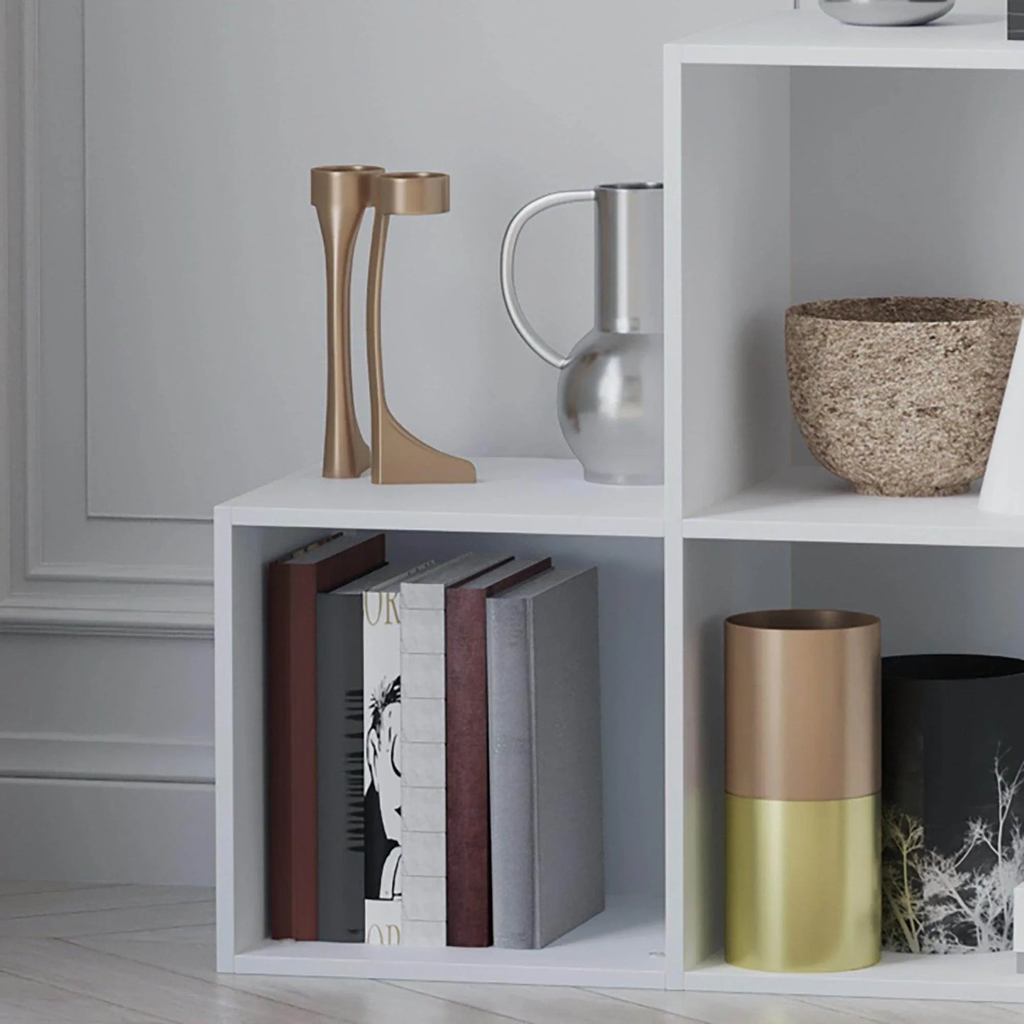 HOMCOM White 3-Tier Storage Organiser - ALL4U RETAILER LTD