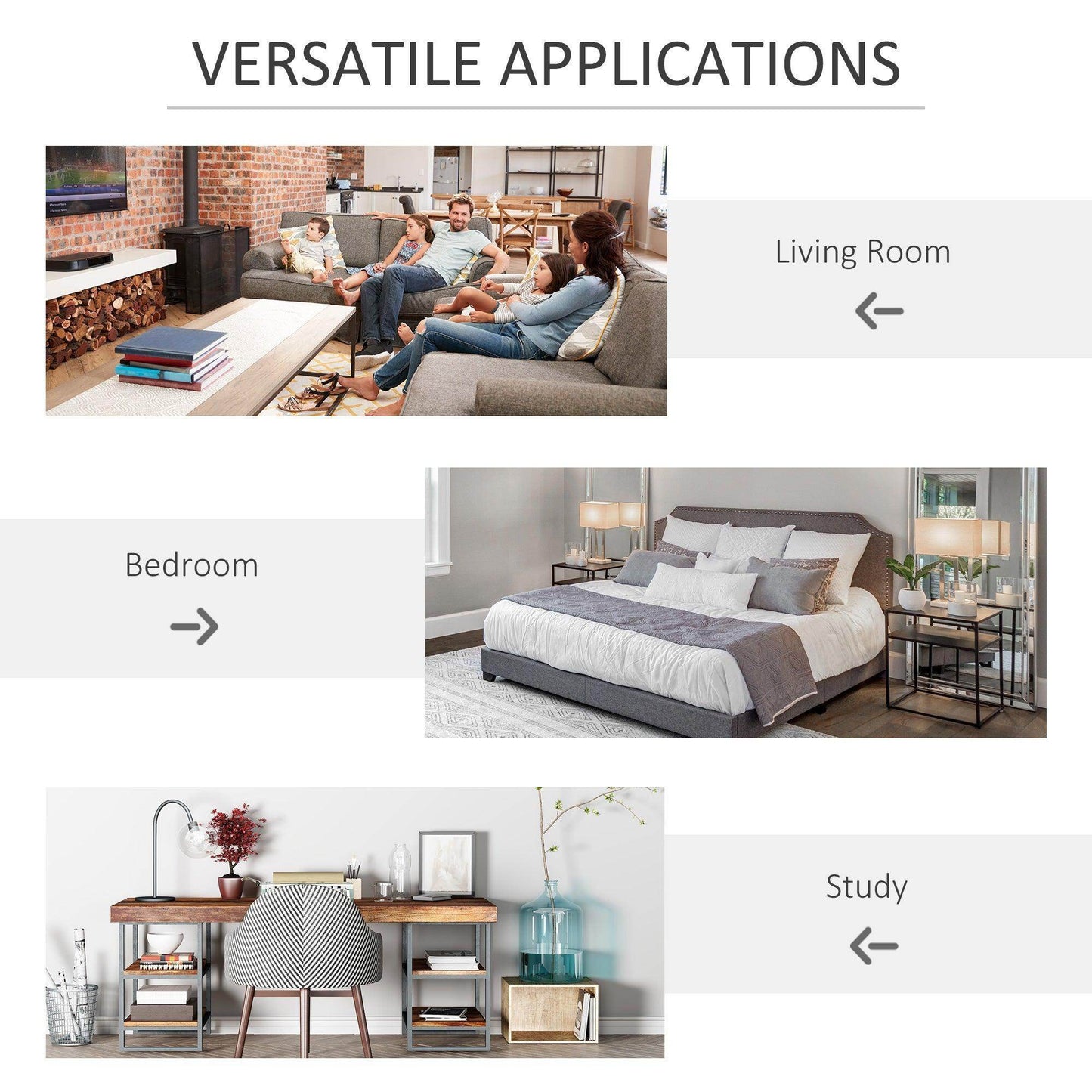 HOMCOM White 9-Cube Storage Shelving for Home Office - ALL4U RETAILER LTD