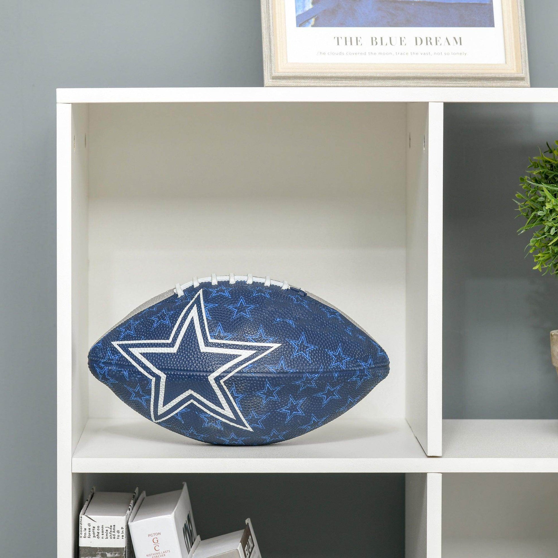 HOMCOM White 9-Cube Storage Shelving for Home Office - ALL4U RETAILER LTD