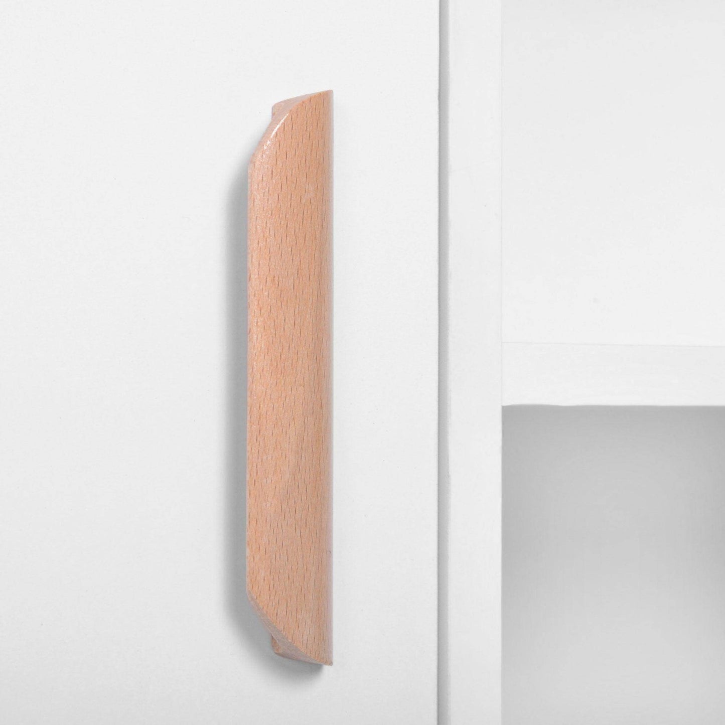 HOMCOM White Bookshelf - Stylish Storage Cabinet - ALL4U RETAILER LTD