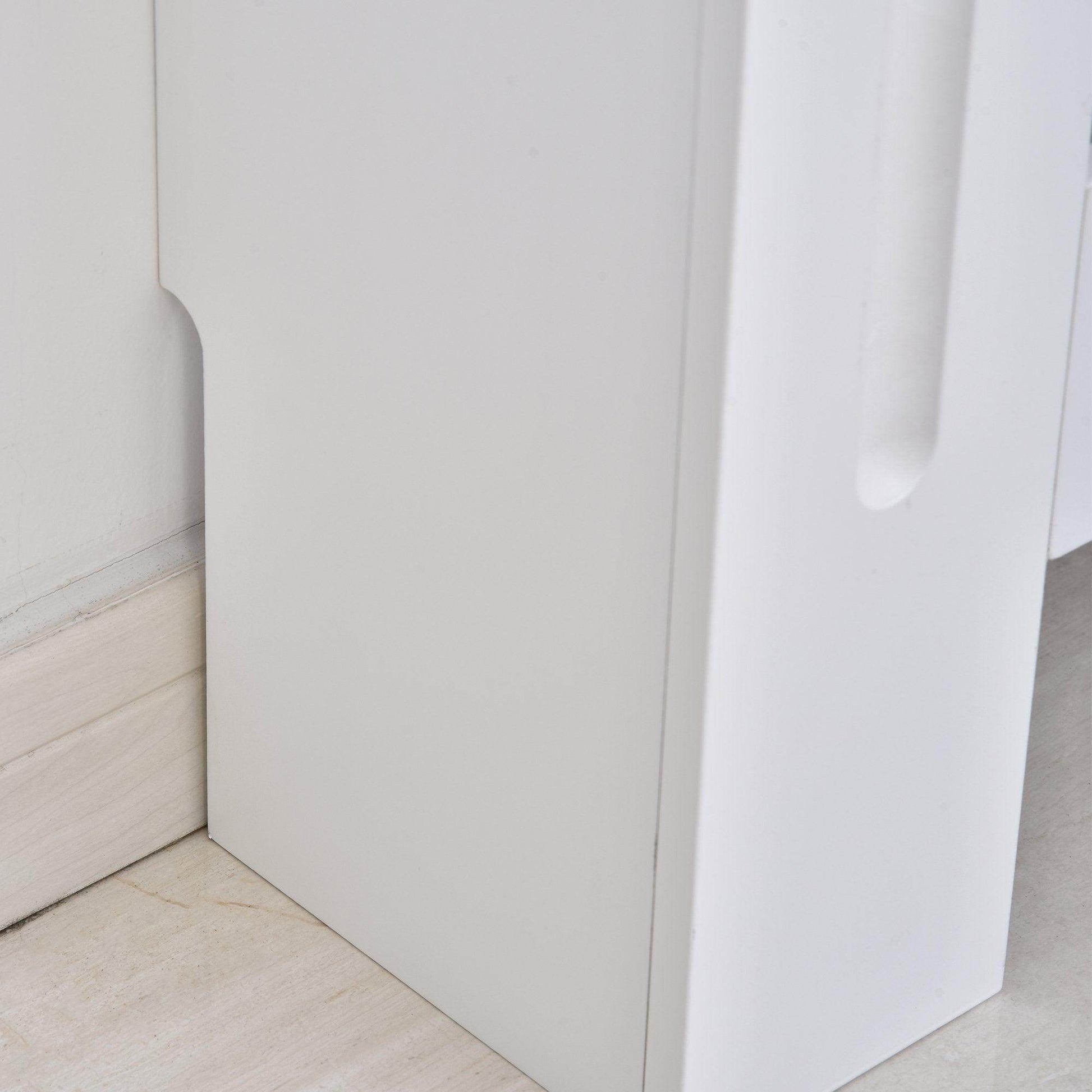 HOMCOM White MDF Radiator Cover - 60x81cm - ALL4U RETAILER LTD