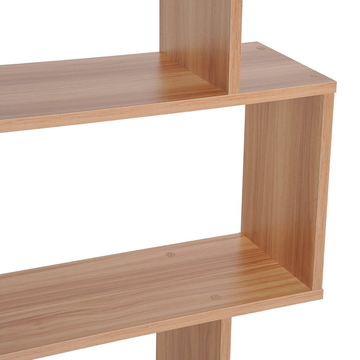HOMCOM Wooden S-shaped Storage Display Unit - ALL4U RETAILER LTD
