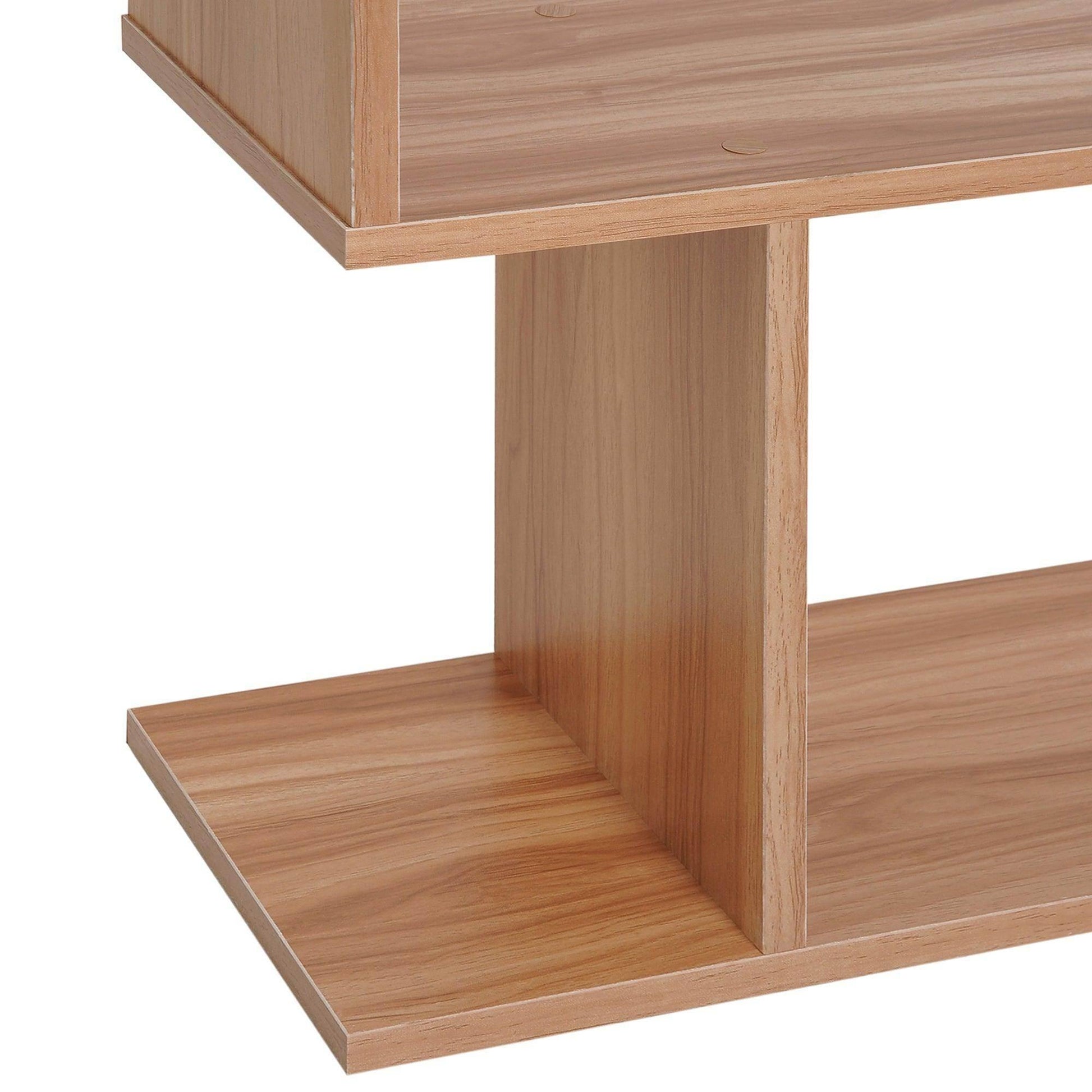 HOMCOM Wooden S-shaped Storage Display Unit - ALL4U RETAILER LTD