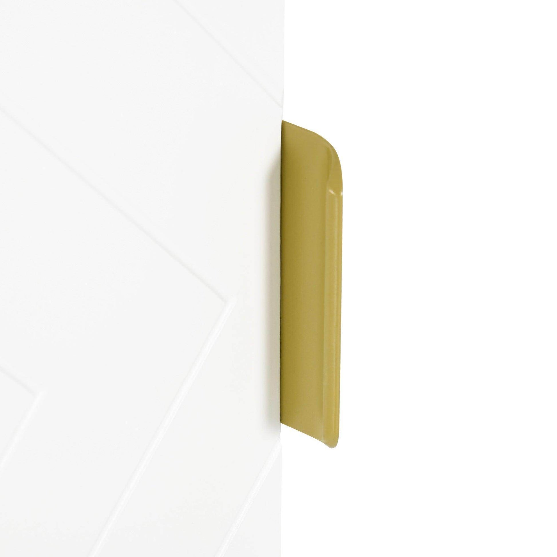 Kleankin White Bathroom Wall Cabinet with Adjustable Shelves - ALL4U RETAILER LTD