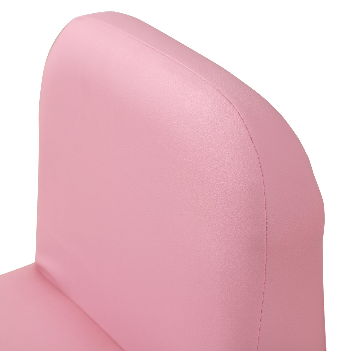 HOMCOM 2 in 1 Toddler Sofa Chair 48 x 44 x 41 cm Game Relax Playroom Pink - ALL4U RETAILER LTD