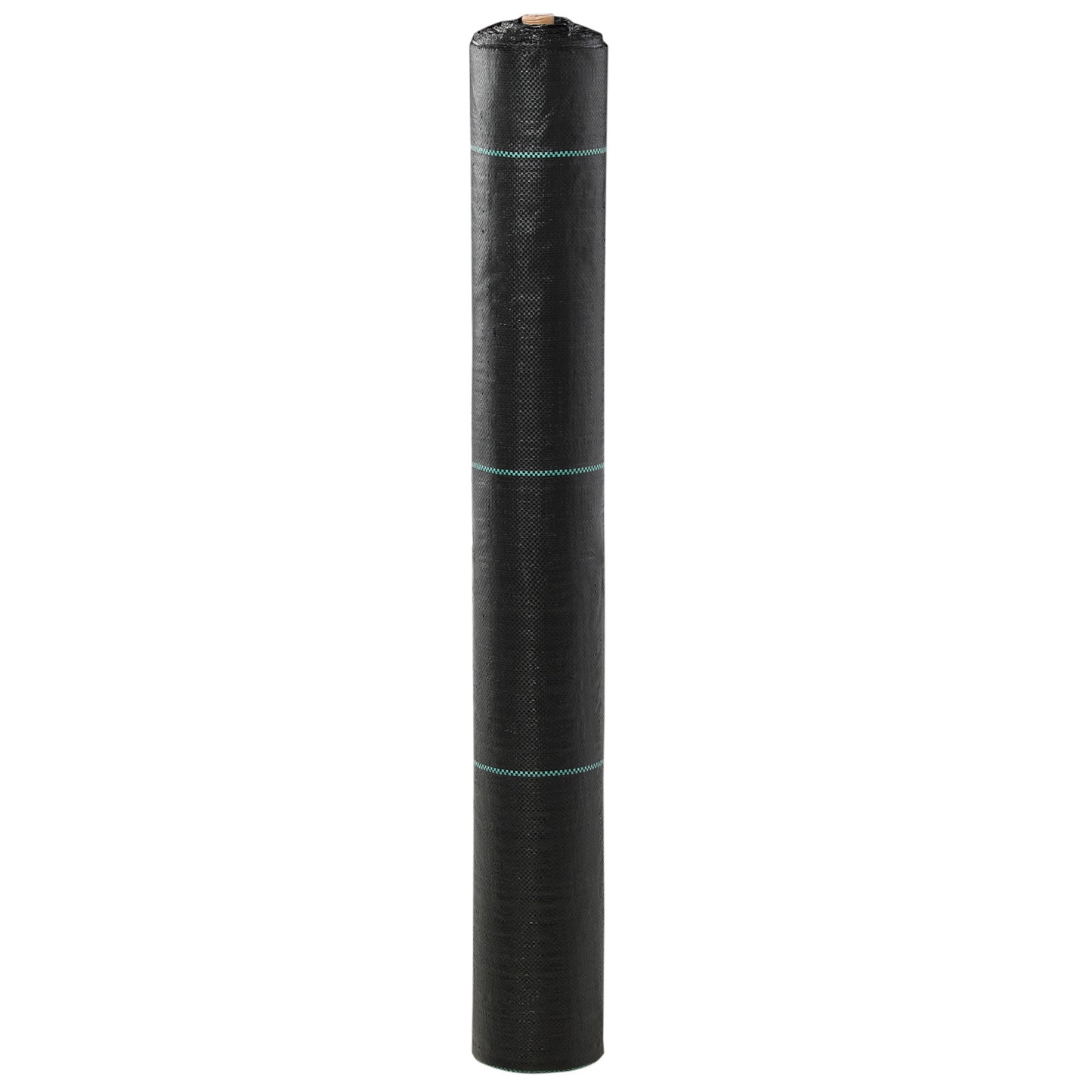 Outsunny Heavy Duty Weed Control Membrane 2m x 100m Black For Landscaping Driveways Gravel Artificial Grass Lawn Underlay