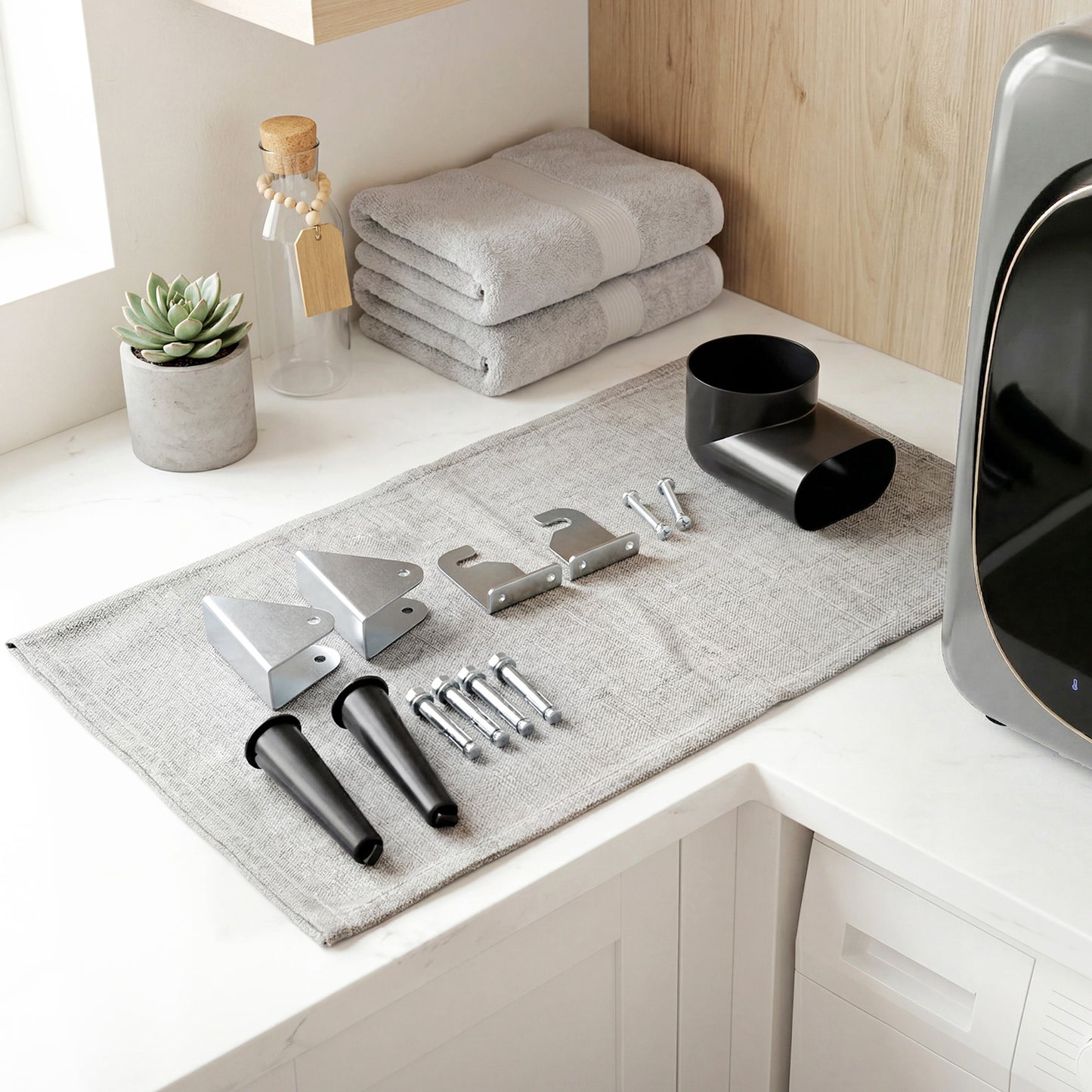HOMCOM 2.5kg Vented Tumble Dryer With Smart Mode 800W Compact Stainless Steel Tub Silver Tone
