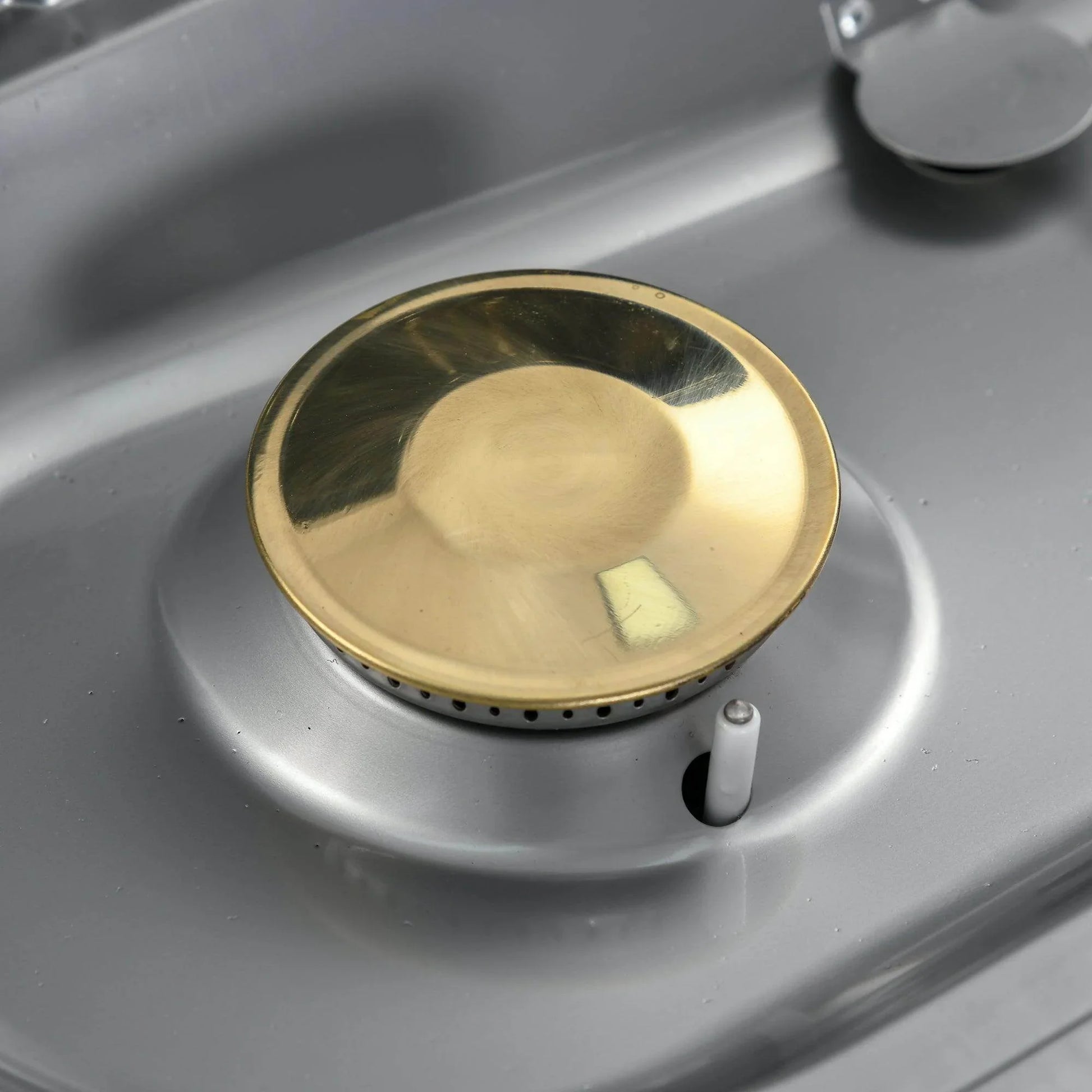 Outsunny 2-Burner Gas BBQ Grill with Shelves and Storage - Aluminum - ALL4U RETAILER LTD