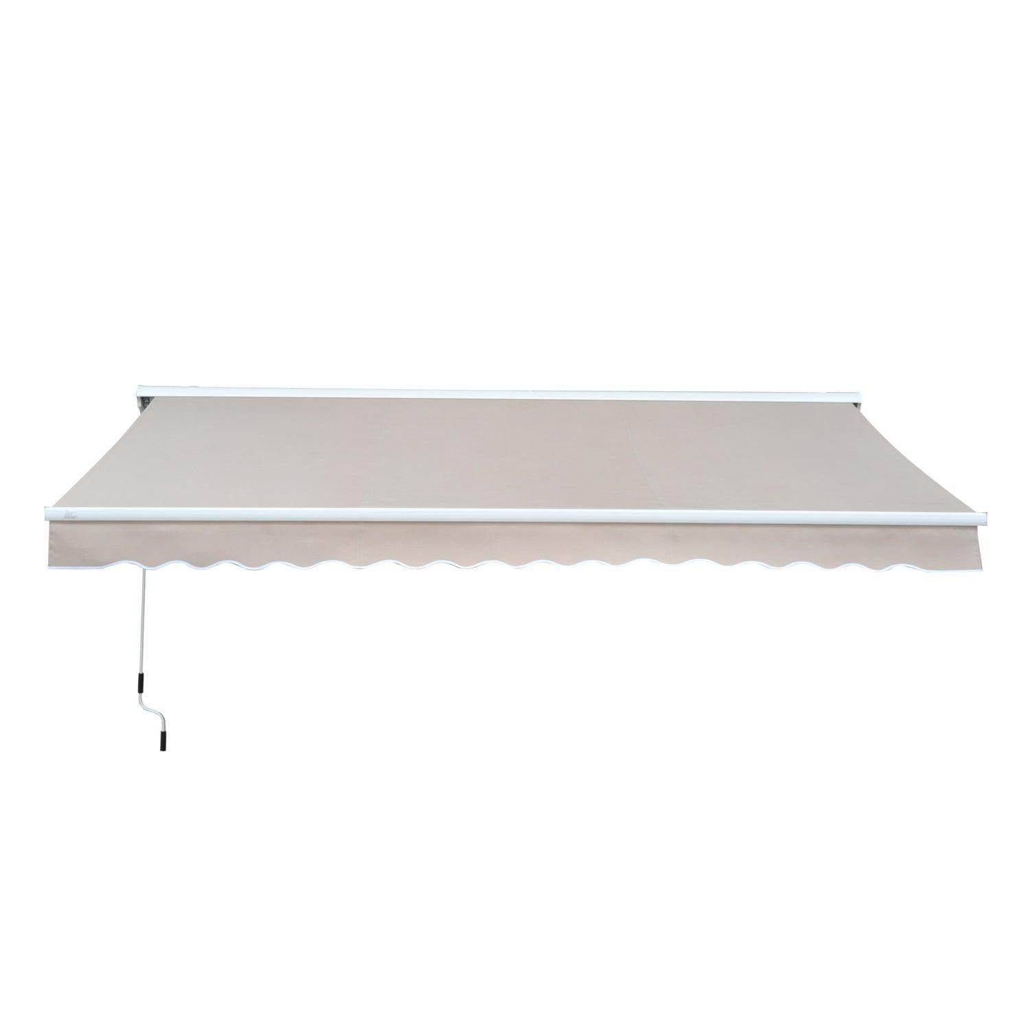 Outsunny 3x2.5M Retractable Awning - ALL4U RETAILER LTD