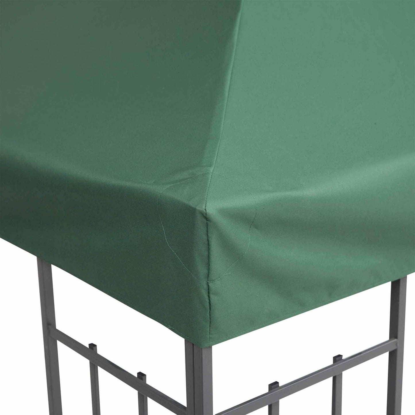 Outsunny 3x3m Double Tier Gazebo Top - Dark Green - ALL4U RETAILER LTD