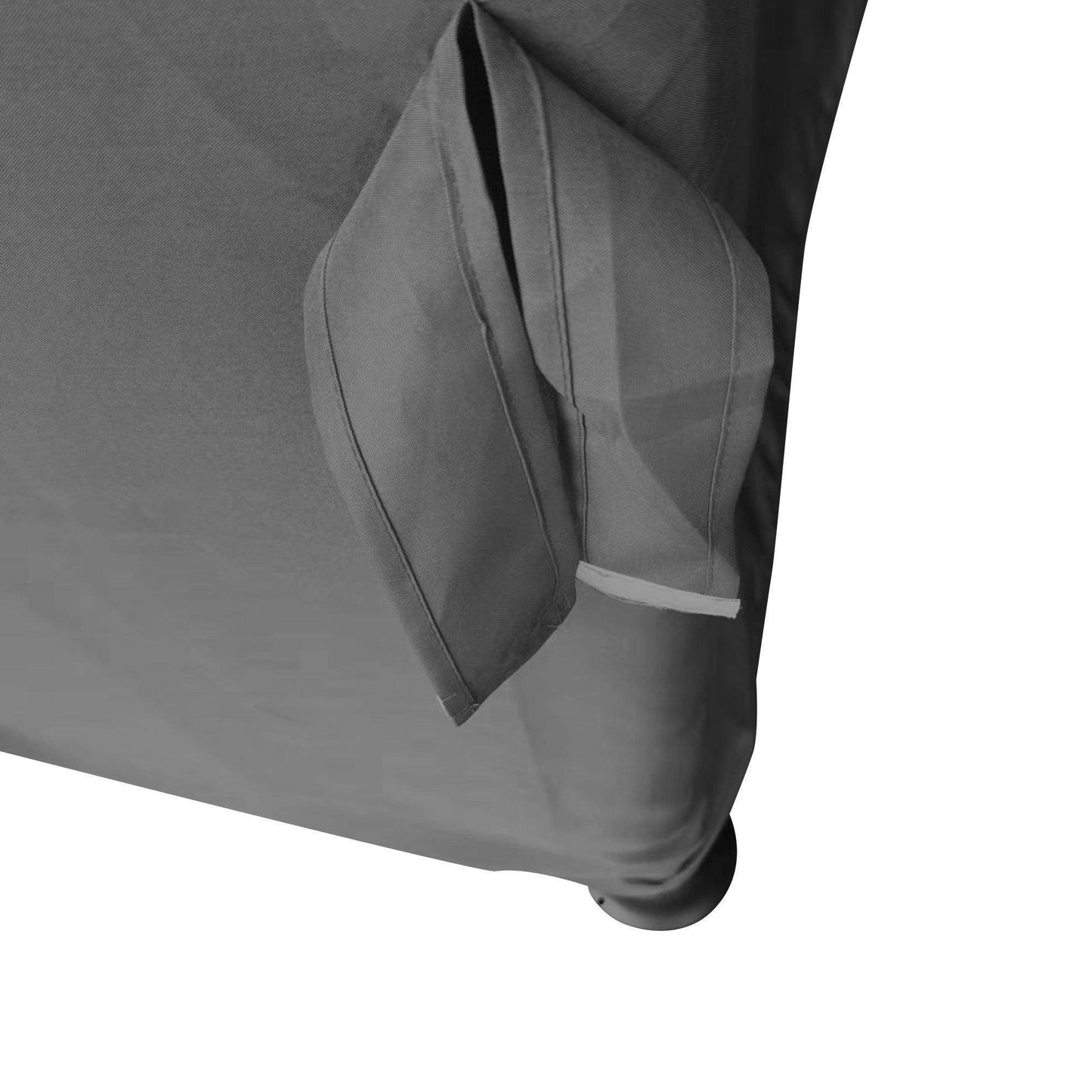 Outsunny 3x3m Patio Gazebo - Weatherproof Tent with Curtains - ALL4U RETAILER LTD