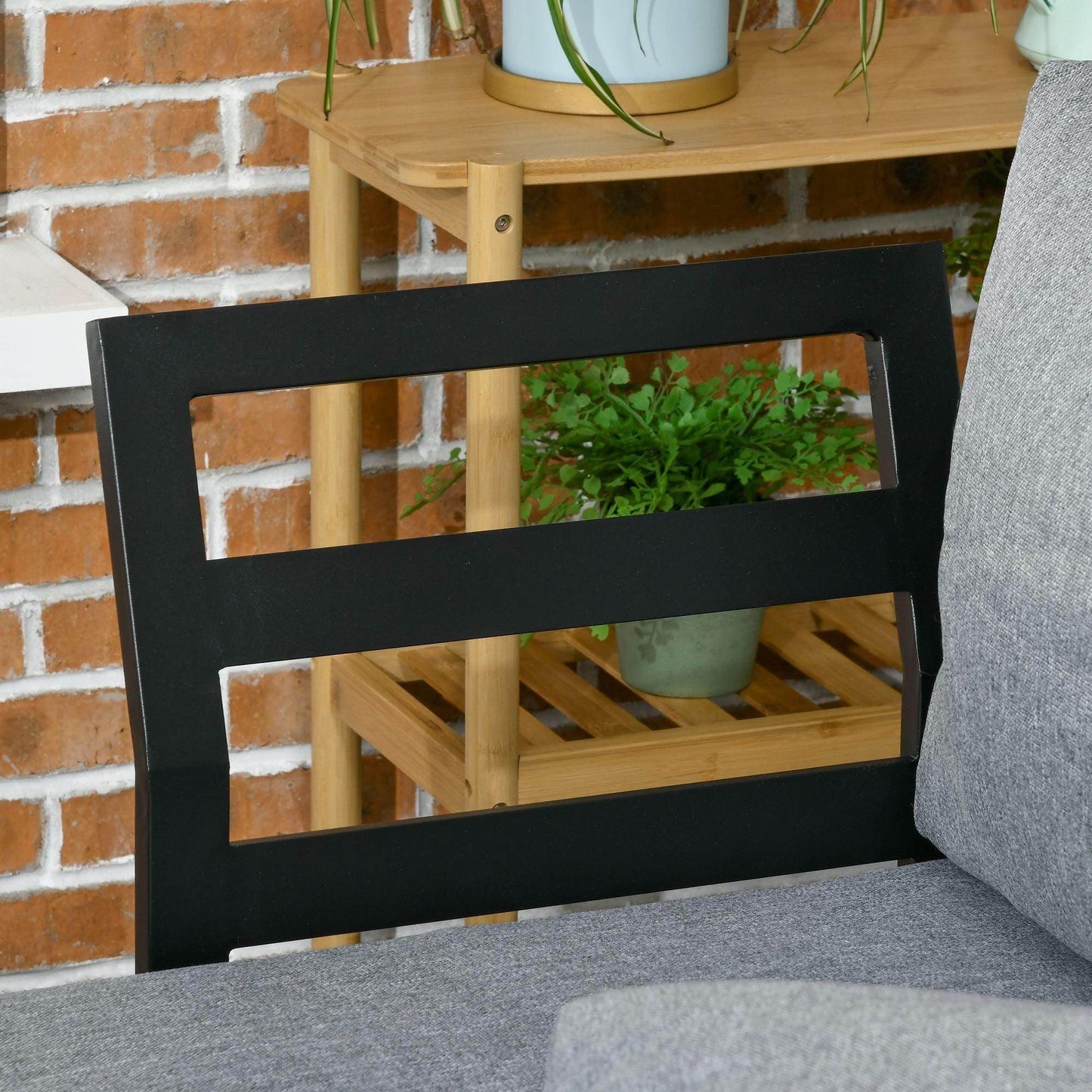 Outsunny 4-Seater Outdoor Sofa Set - ALL4U RETAILER LTD