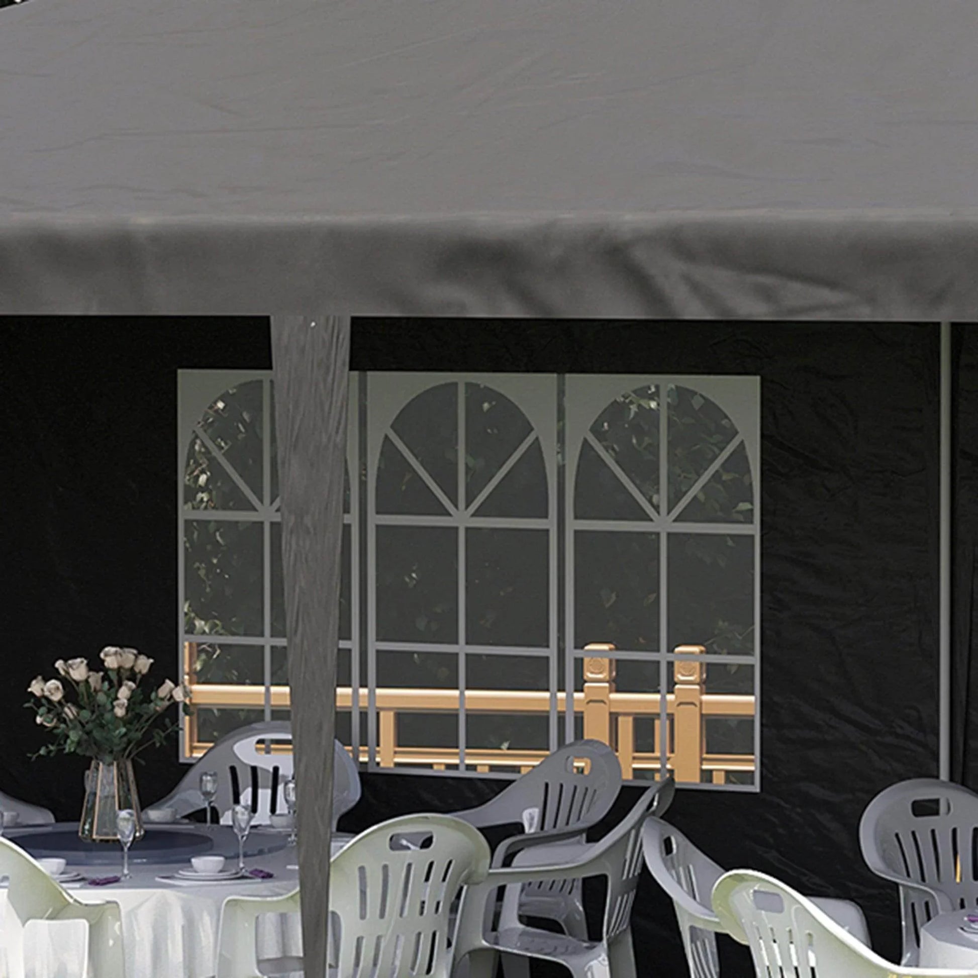 Outsunny 6x3m Outdoor Party Tent - ALL4U RETAILER LTD