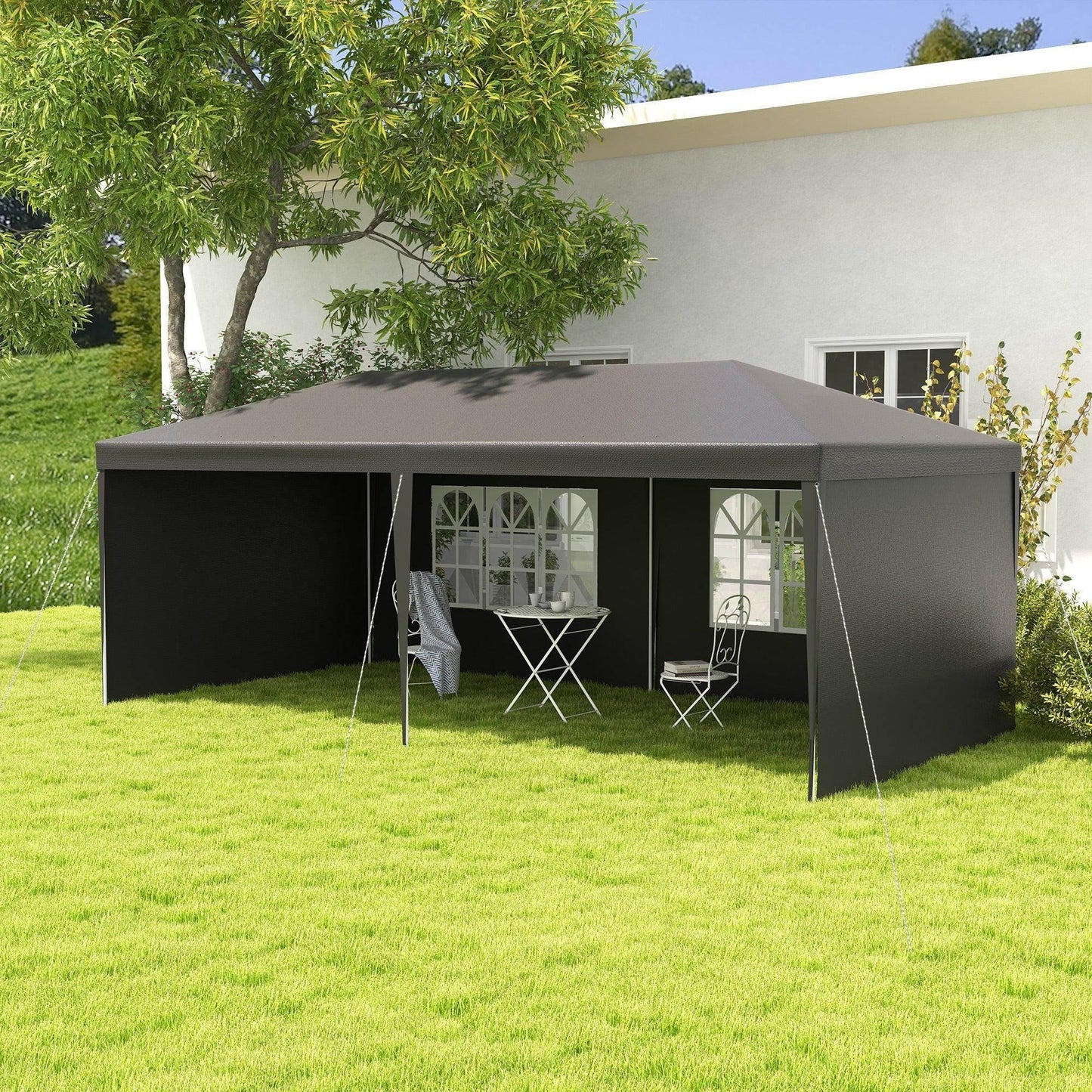 Outsunny 6x3m Outdoor Party Tent - ALL4U RETAILER LTD