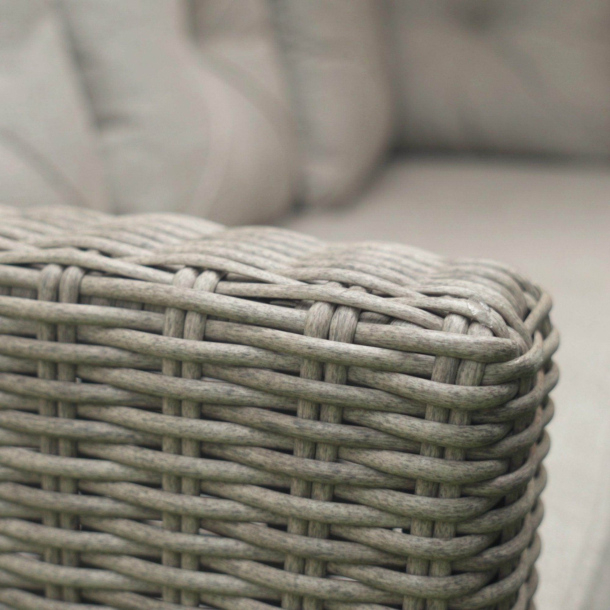 Outsunny 8-Seater Outdoor Rattan Sofa Set with Fire Pit Table - ALL4U RETAILER LTD