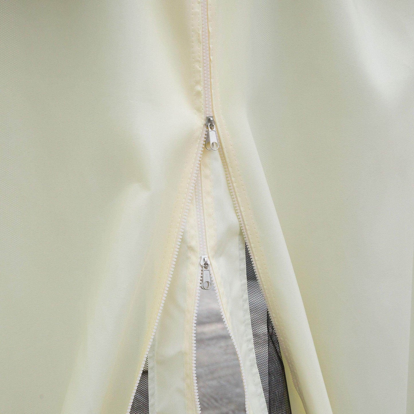 Outsunny Aluminium Gazebo Canopy with Nets and Sidewalls - ALL4U RETAILER LTD