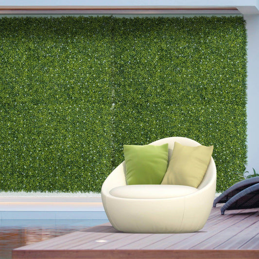 Outsunny Artificial Boxwood Wall Panels - Enhance Privacy - ALL4U RETAILER LTD