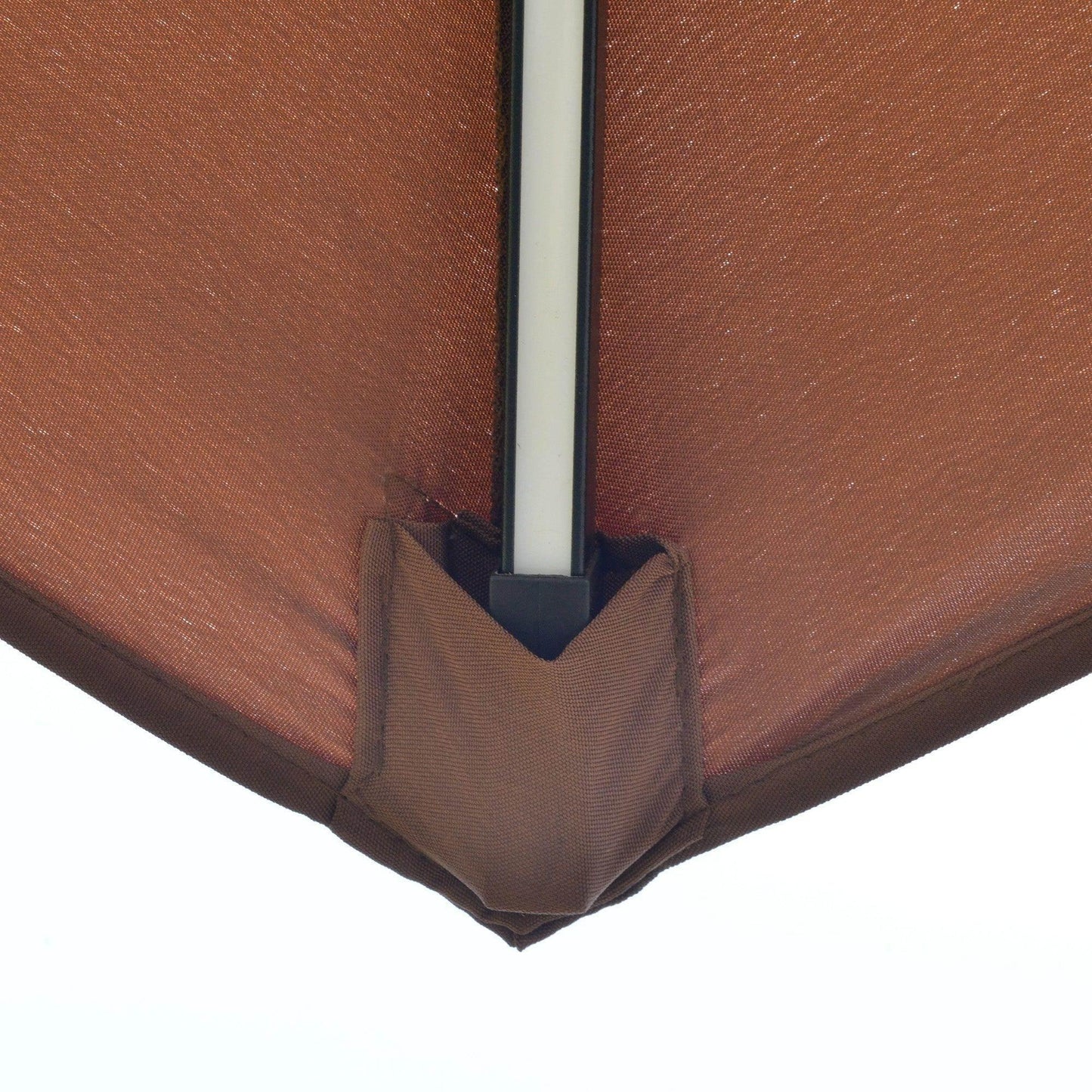 Outsunny Cantilever Umbrella with Solar Lights - ALL4U RETAILER LTD