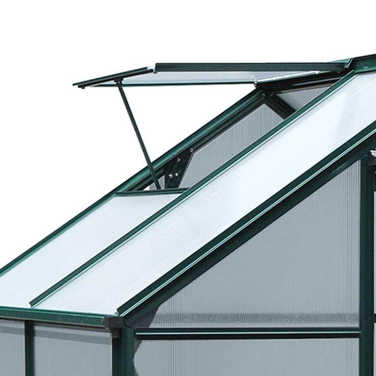 Outsunny Clear Polycarbonate Greenhouse - Walk-In Garden Shelter - ALL4U RETAILER LTD