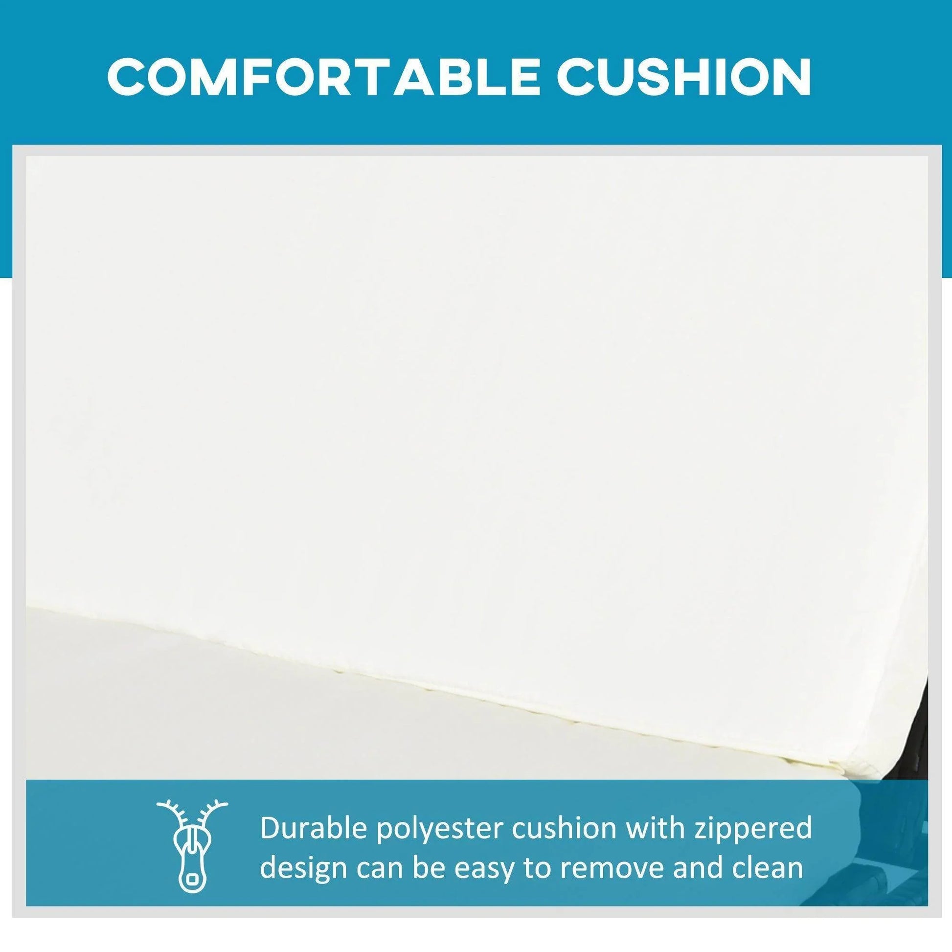 Outsunny Comfy Outdoor Rattan Sun Loungers - 2 Pcs Set - ALL4U RETAILER LTD