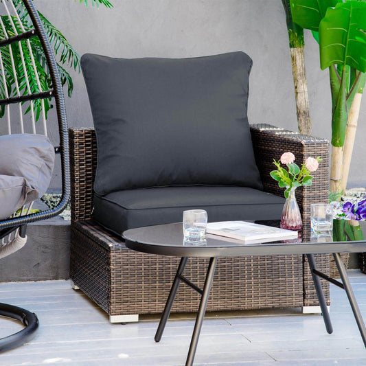 Outsunny Deep Seating Chair Cushion - ALL4U RETAILER LTD