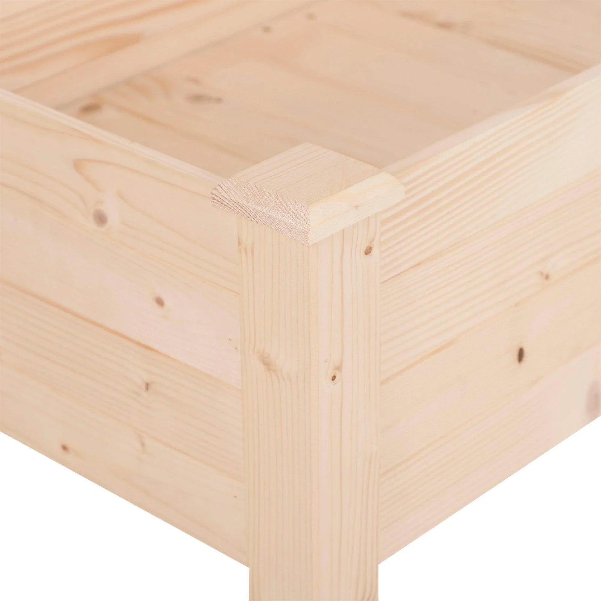 Outsunny Elevated Outdoor Wooden Planter - 122.5L x 56.5Wcm - ALL4U RETAILER LTD