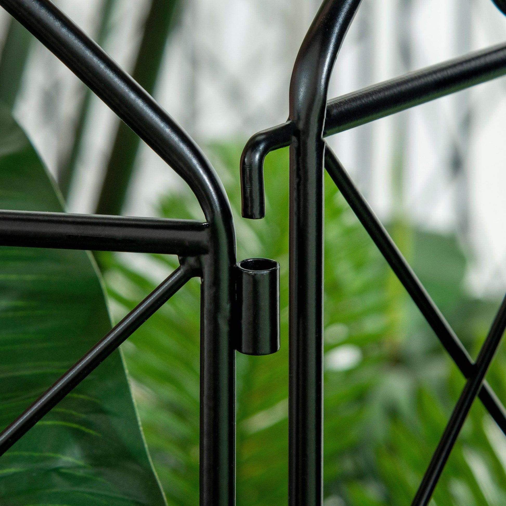 Outsunny Garden Fence Panels - Stylish Border Edging - ALL4U RETAILER LTD