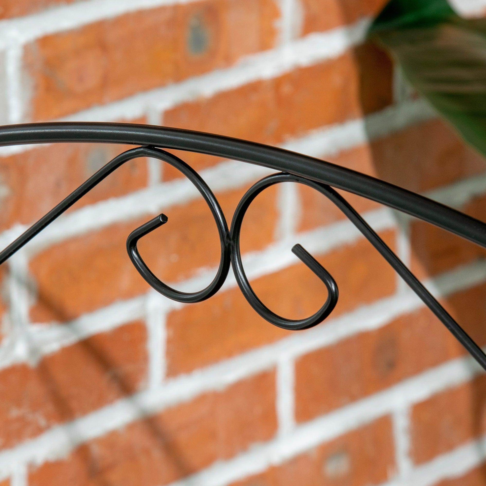 Outsunny Garden Fence Panels - Stylish Border Edging - ALL4U RETAILER LTD