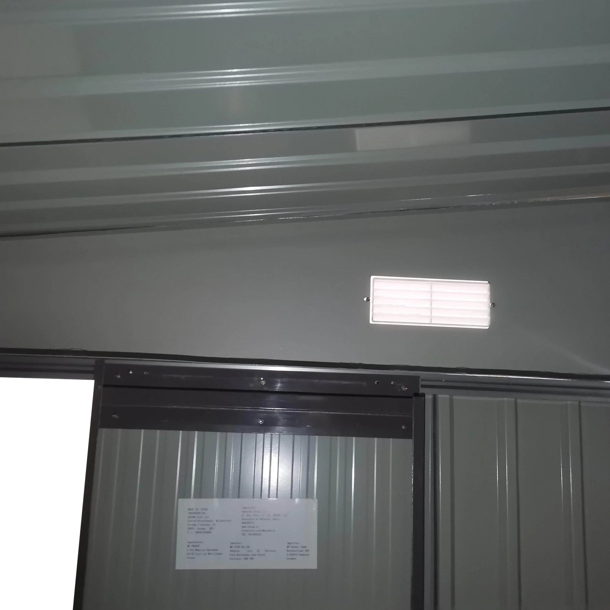 Outsunny Garden Shed - Spacious Metal Tool House - ALL4U RETAILER LTD