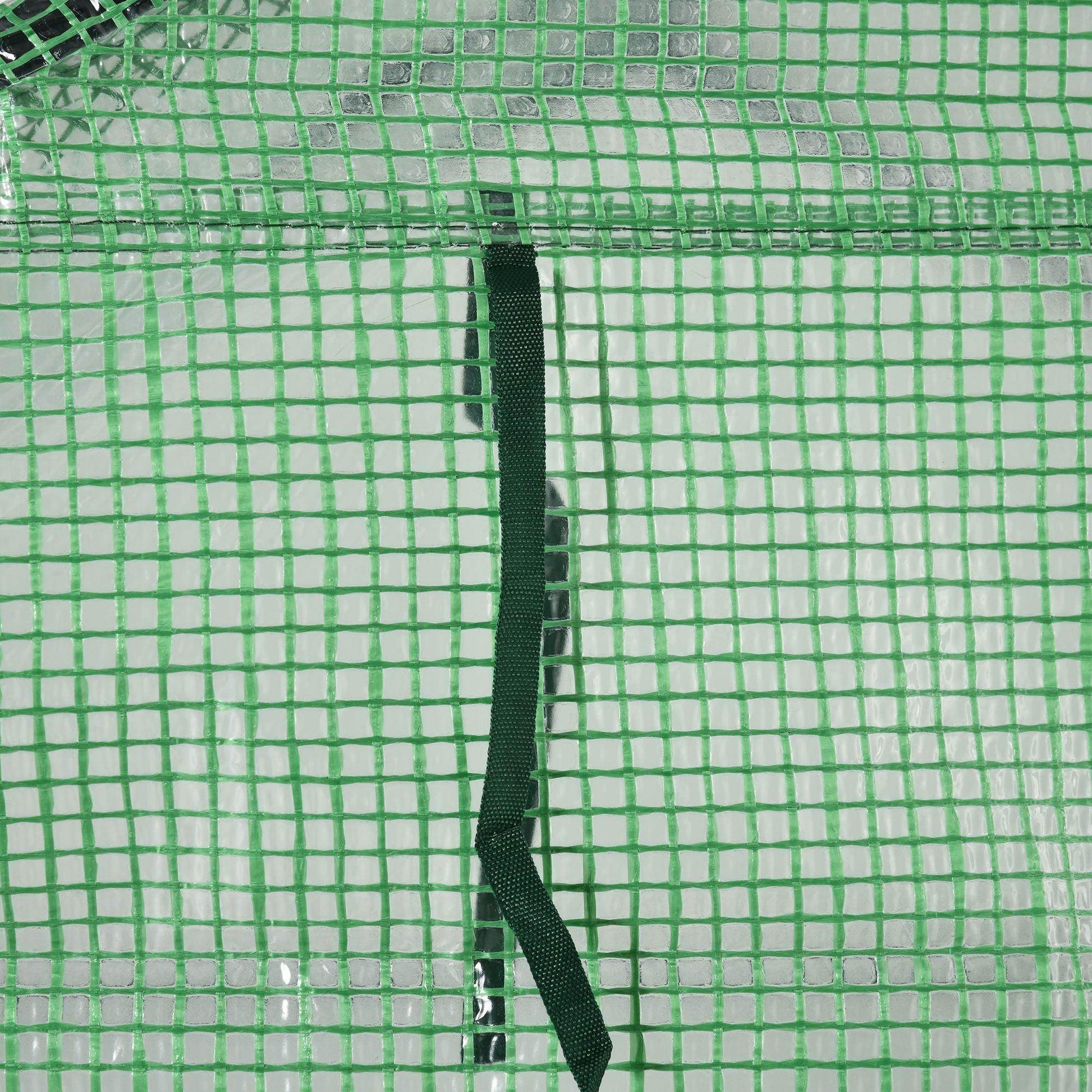 Outsunny Greenhouse with Shelves - 143x138x190cm - ALL4U RETAILER LTD