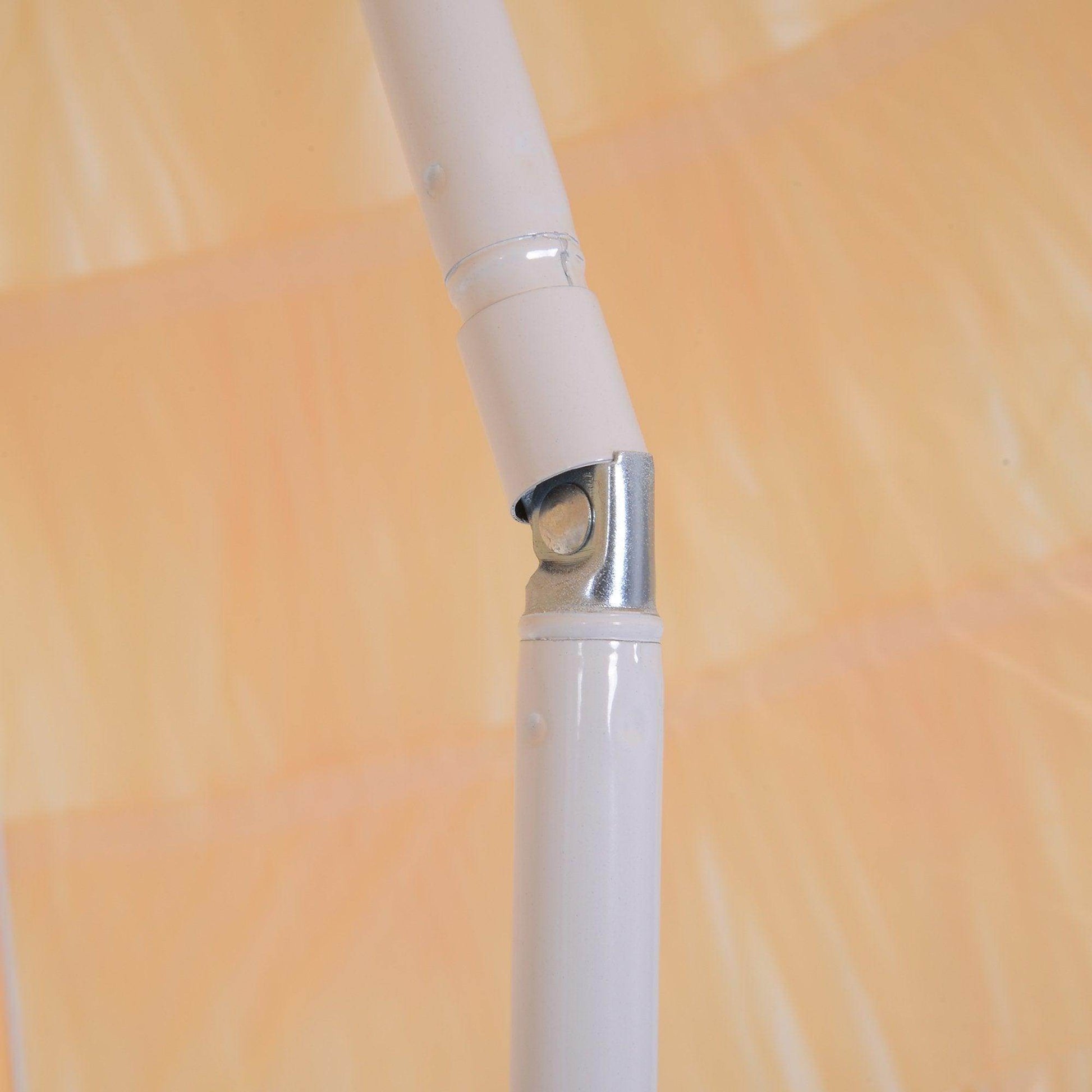 Outsunny Hawaii Beach Sun Umbrella - Wheat - ALL4U RETAILER LTD