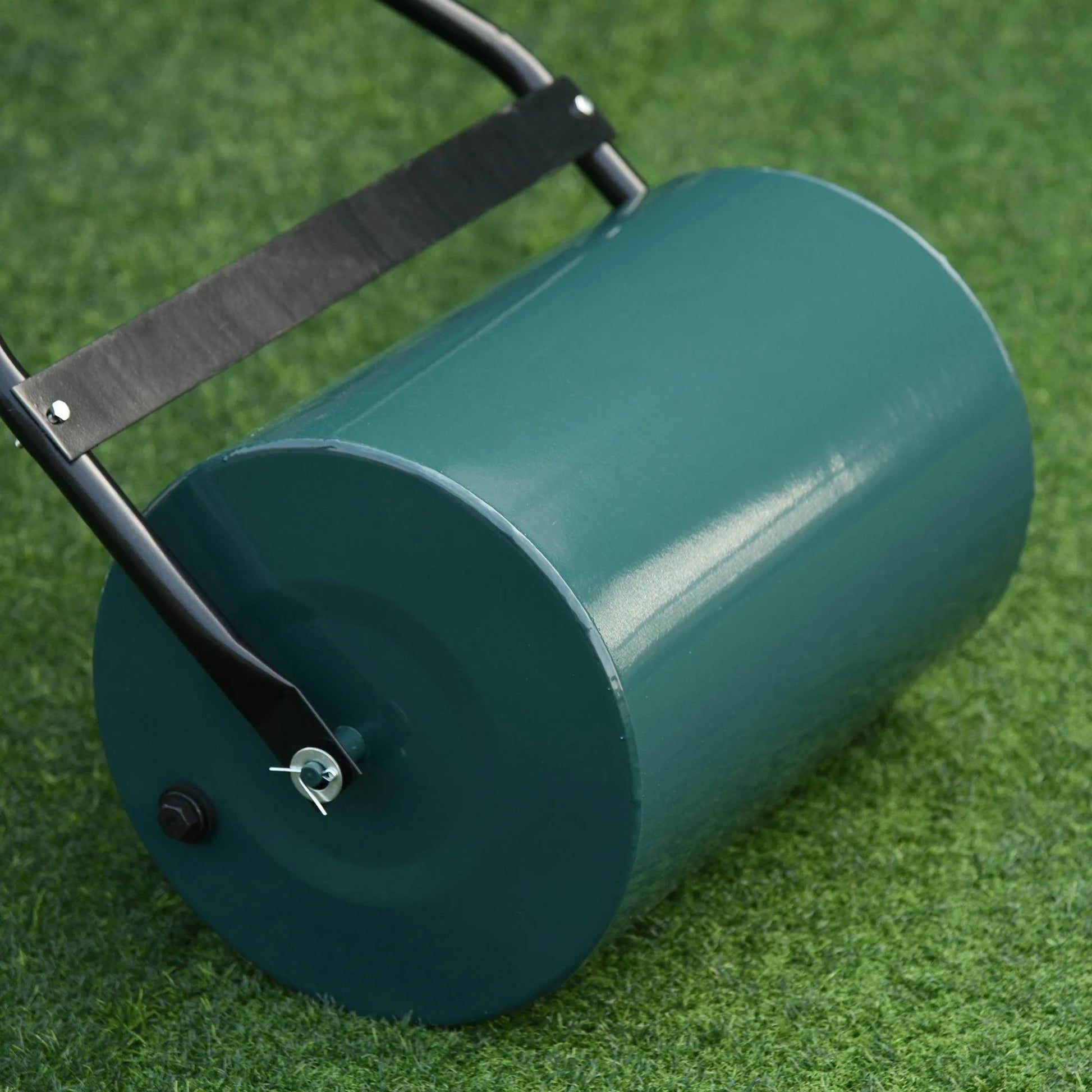Outsunny Lawn Roller Drum Scraper Bar - 40L Capacity - ALL4U RETAILER LTD