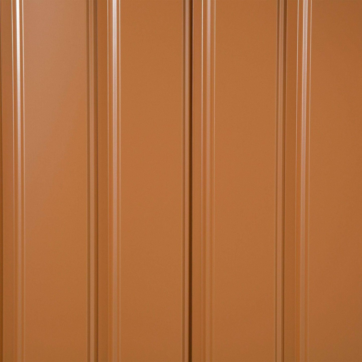 Outsunny Metal Tool Storage Shed with Sliding Doors - Yellow - ALL4U RETAILER LTD