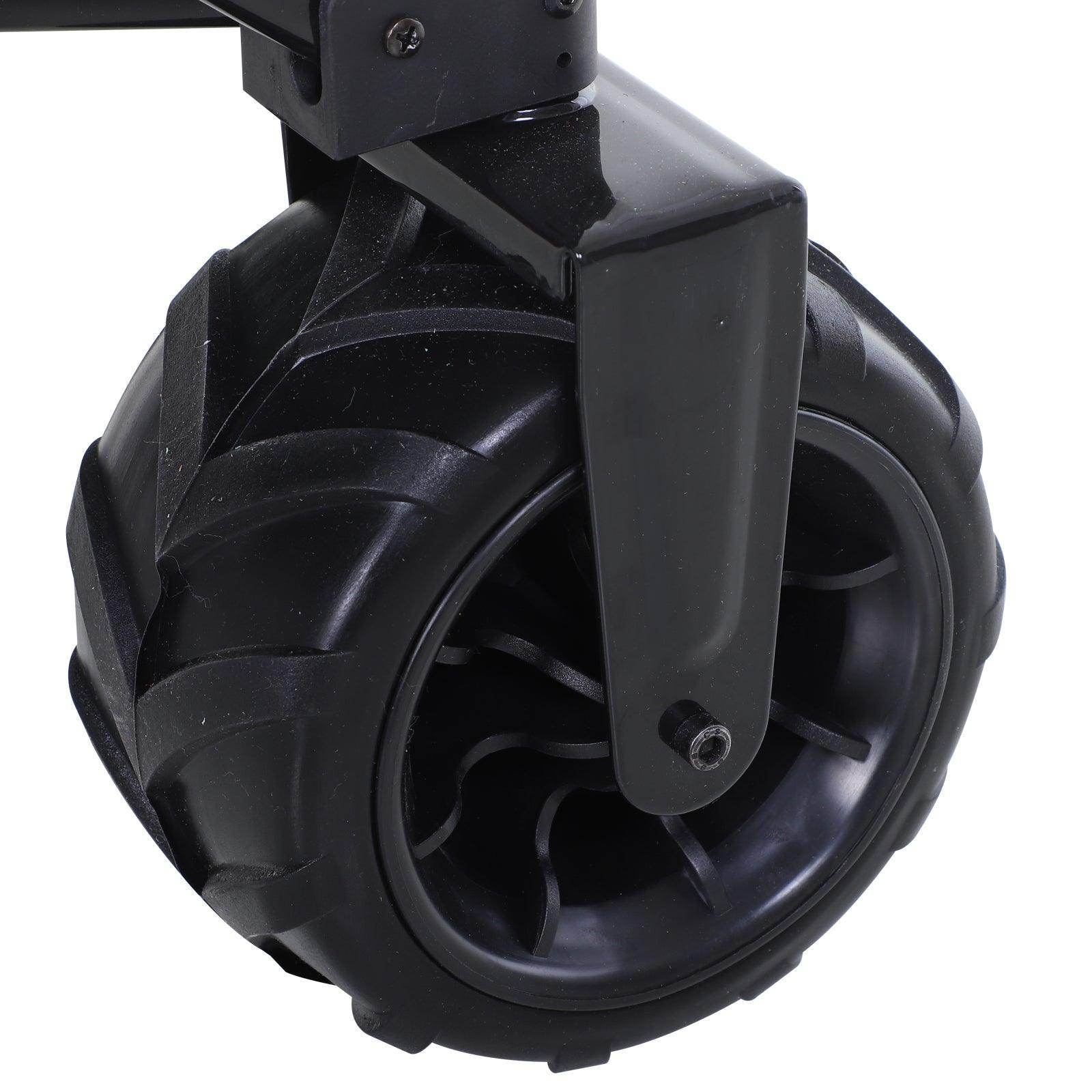 Outsunny Outdoor Cargo Wagon Trailer - Easy Transport - ALL4U RETAILER LTD