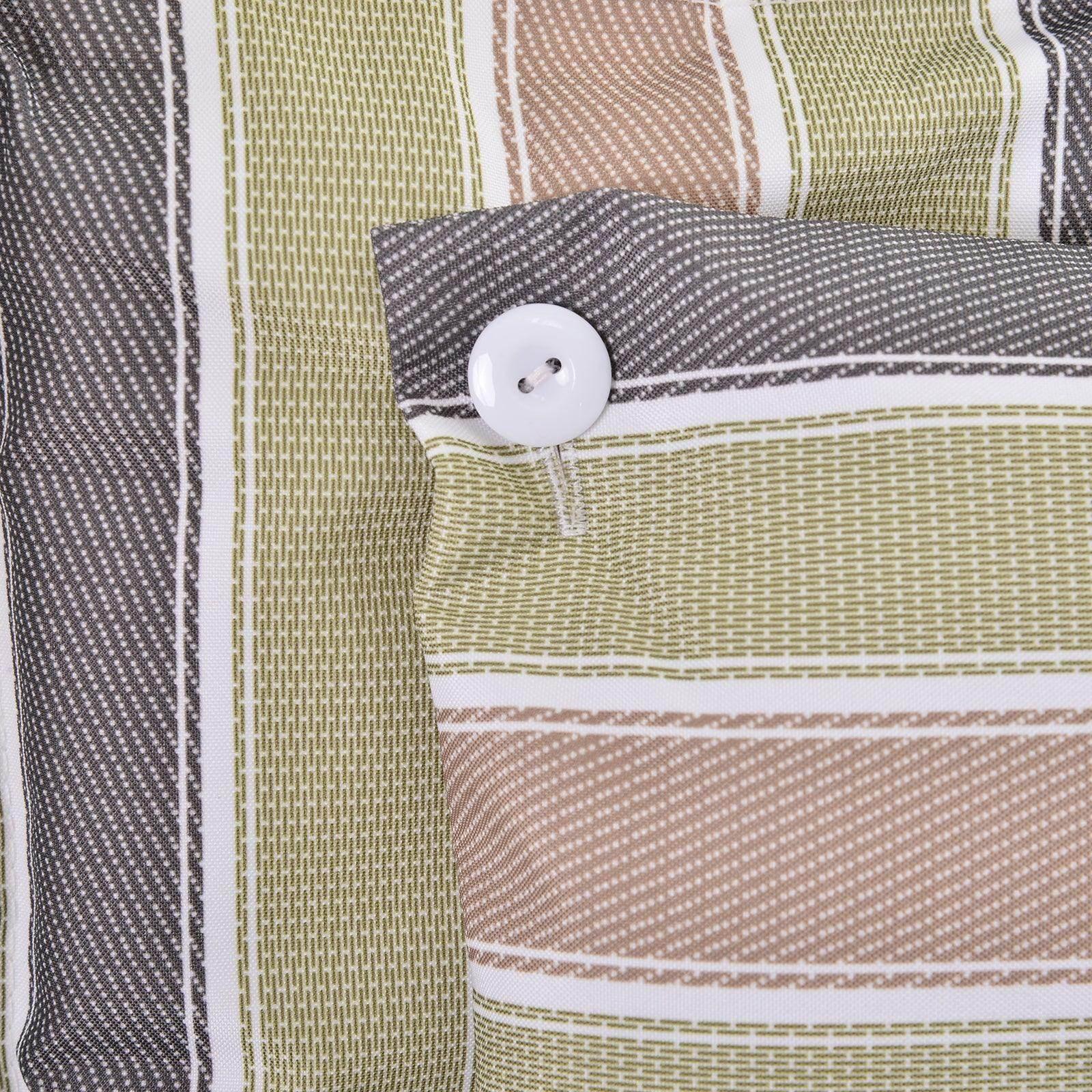 Outsunny Outdoor Hanging Hammock Chair - Multicoloured Stripes - ALL4U RETAILER LTD