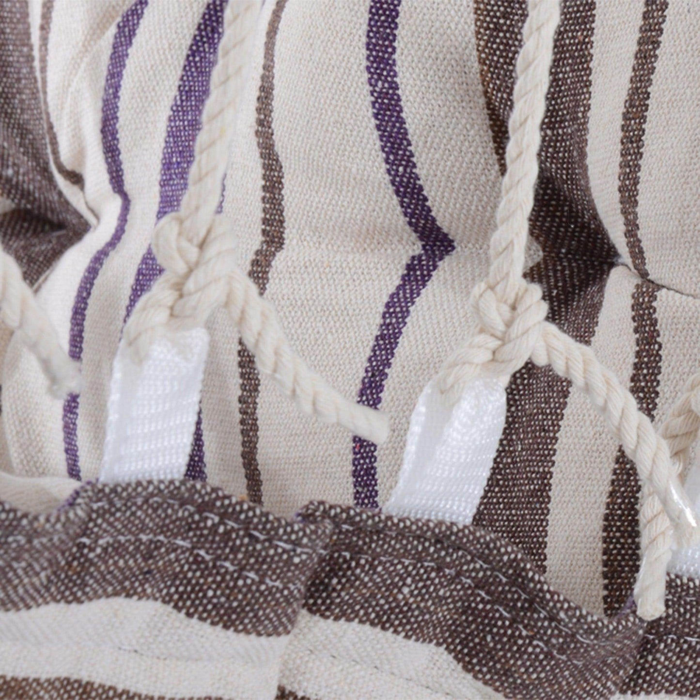 Outsunny Outdoor Hanging Hammock Swing Seat in Brown - ALL4U RETAILER LTD