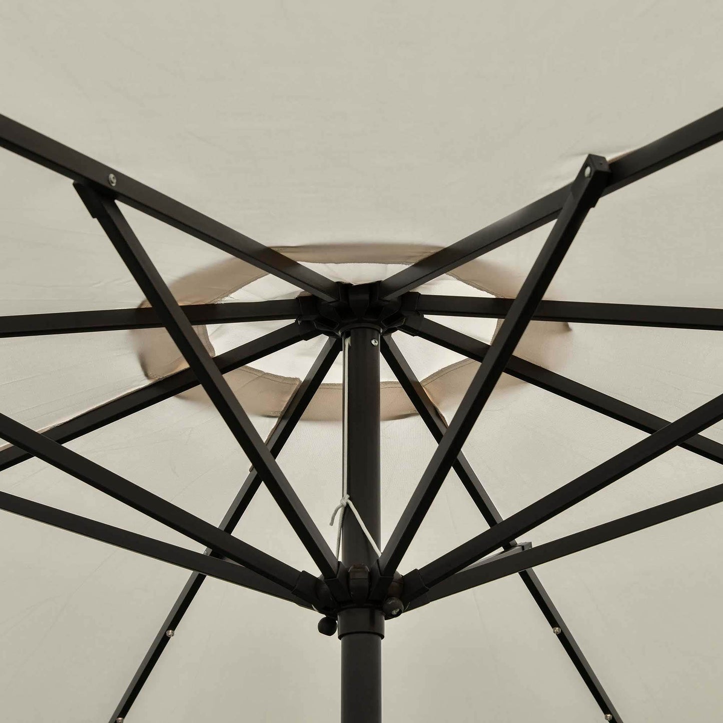 Outsunny Outdoor LED Lighted Sun Umbrella - ALL4U RETAILER LTD