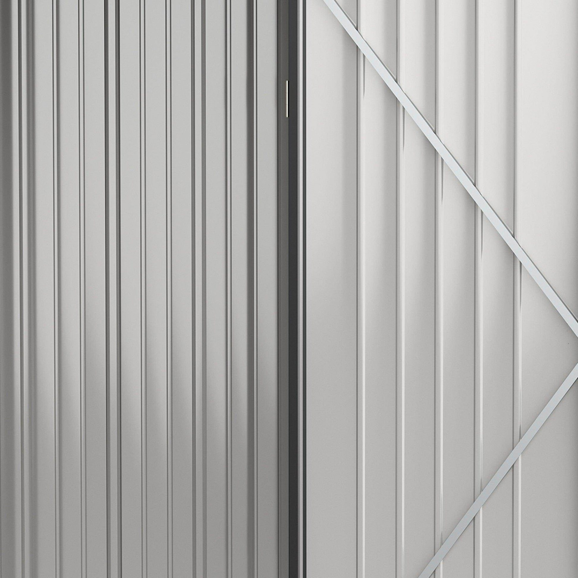 Outsunny Outdoor Metal Storage Shed - ALL4U RETAILER LTD