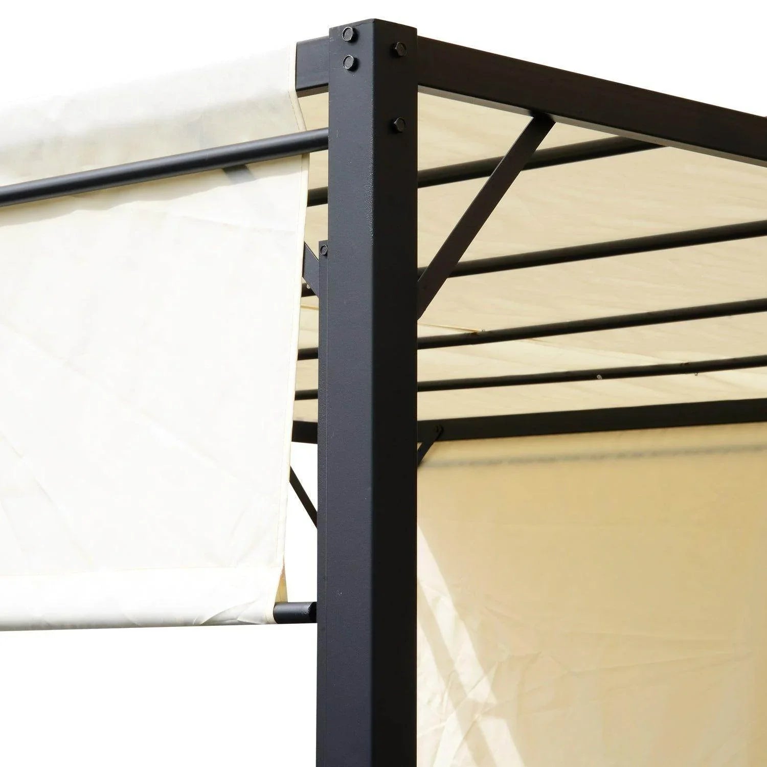 Outsunny Outdoor Party Tent - 3x3m Garden Gazebo - ALL4U RETAILER LTD
