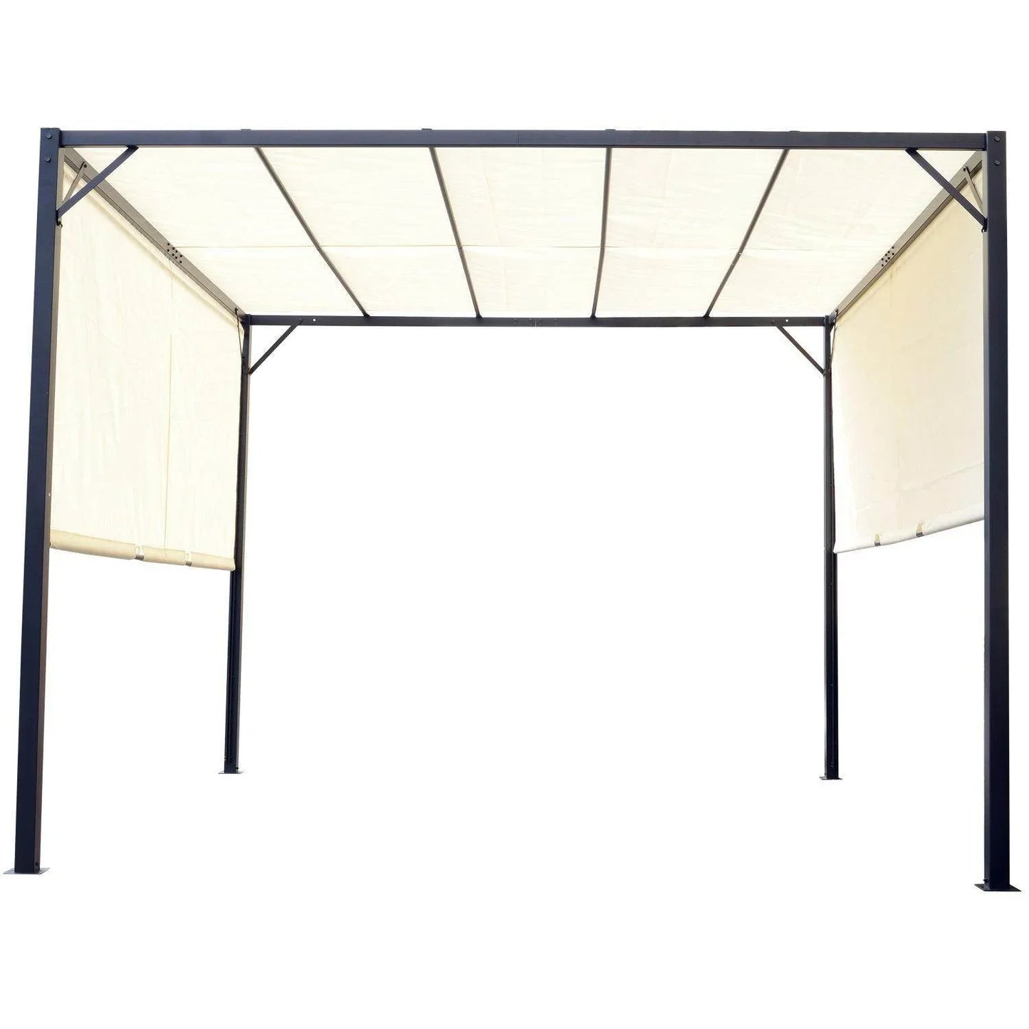 Outsunny Outdoor Party Tent - 3x3m Garden Gazebo - ALL4U RETAILER LTD