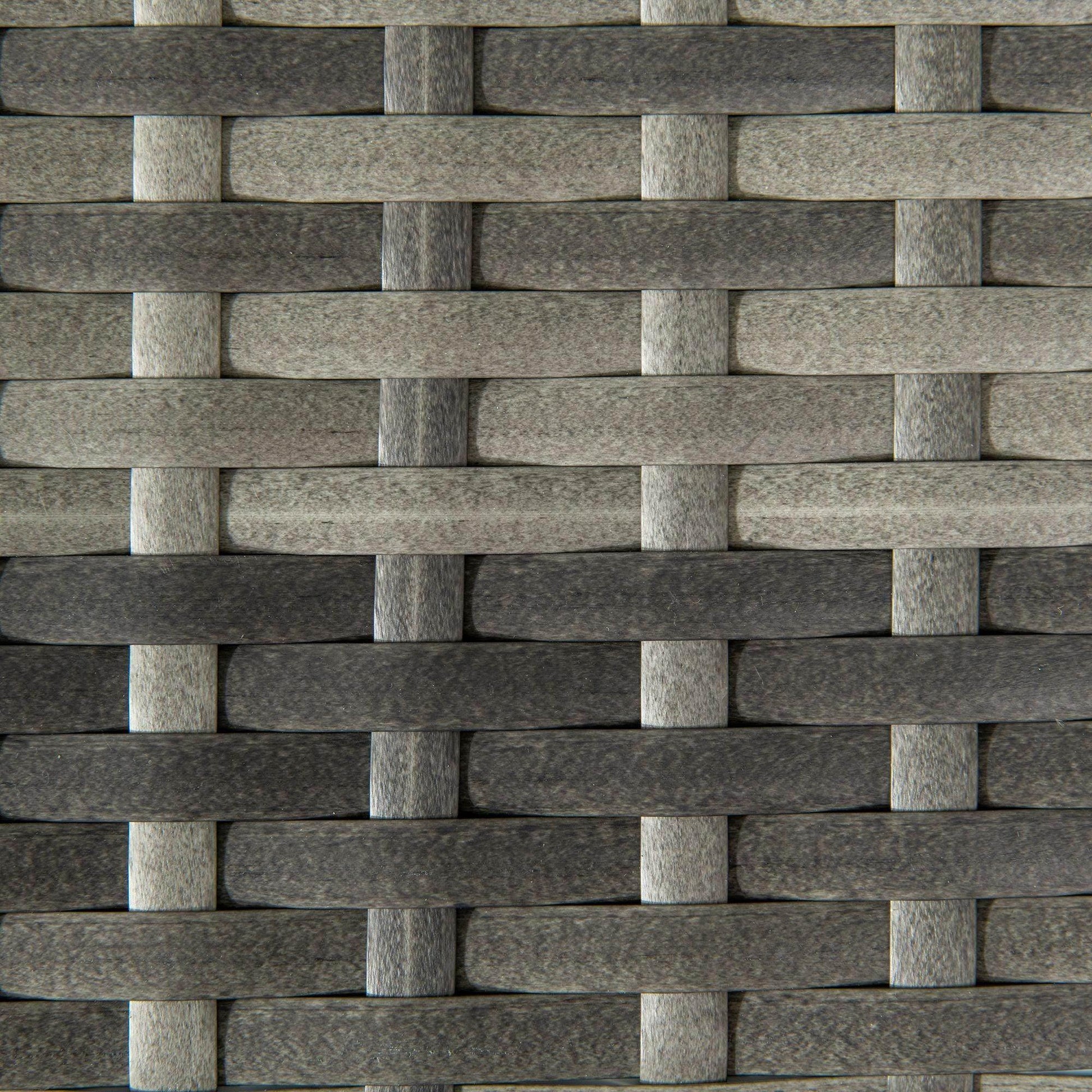 Outsunny Outdoor Rattan Coffee Table with X-Shape Support - ALL4U RETAILER LTD