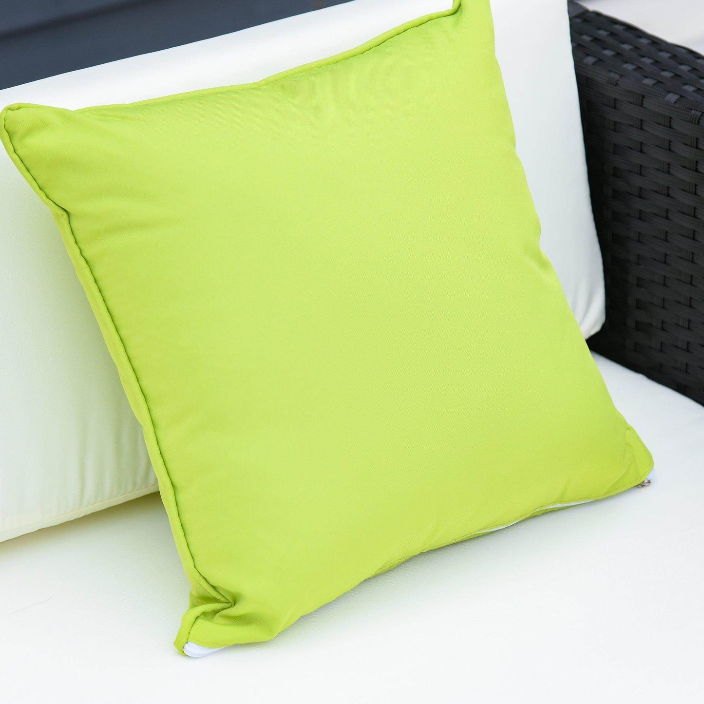 Outsunny Outdoor Rattan Sofa Set - Black - ALL4U RETAILER LTD