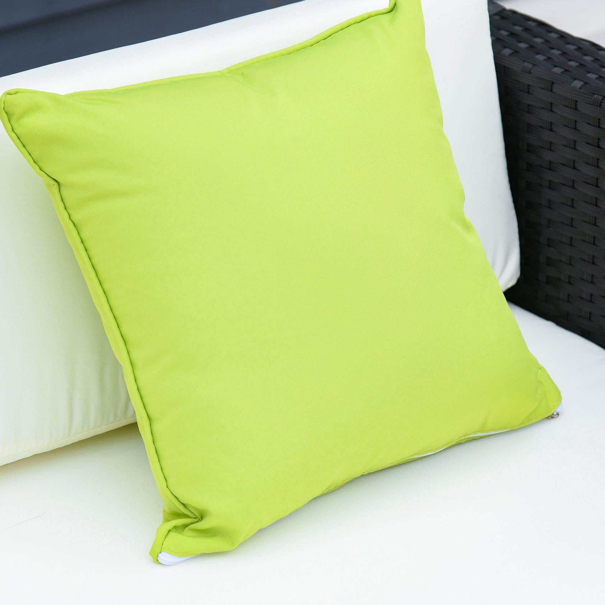 Outsunny Outdoor Rattan Sofa Set - Black - ALL4U RETAILER LTD